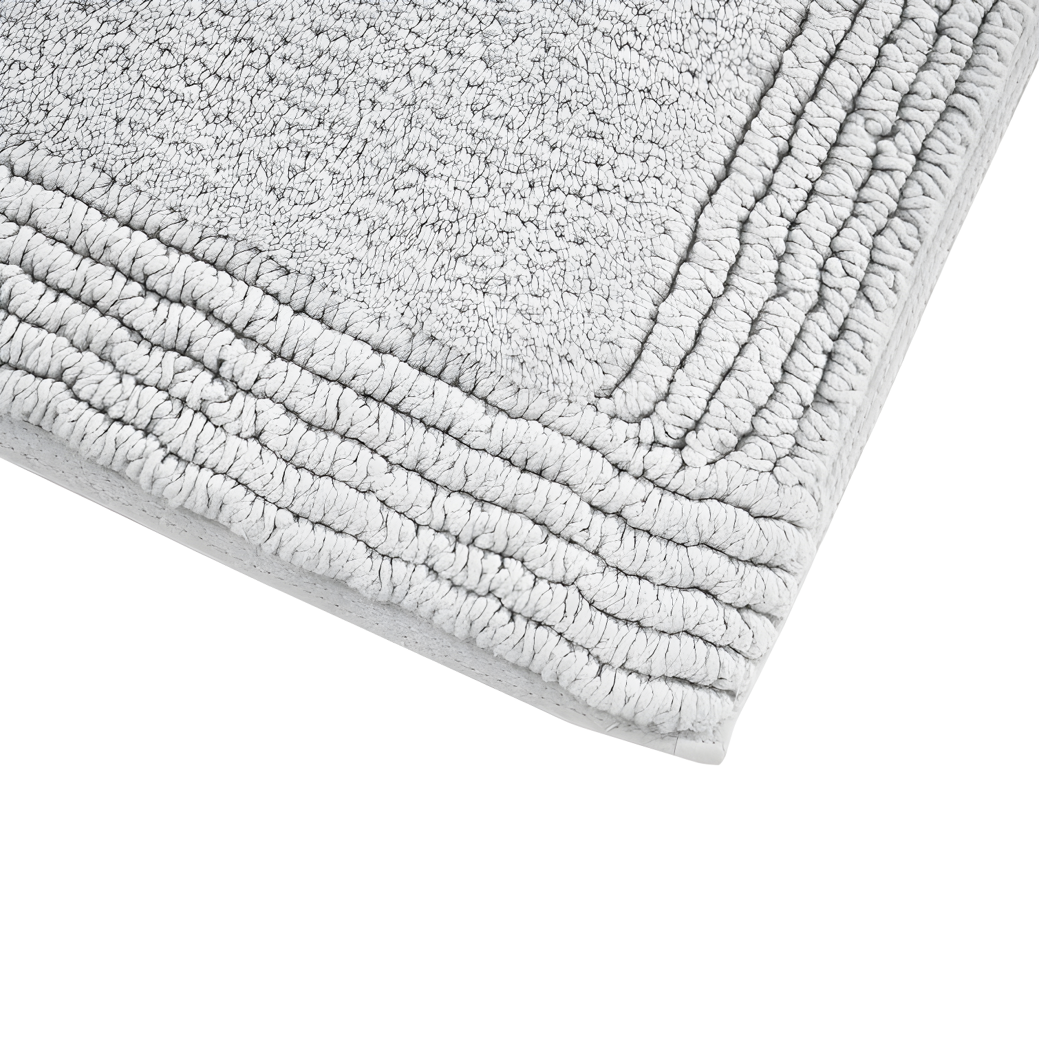 Splendor 100% Cotton Tufted 3000 GSM Reversible Bath Rug