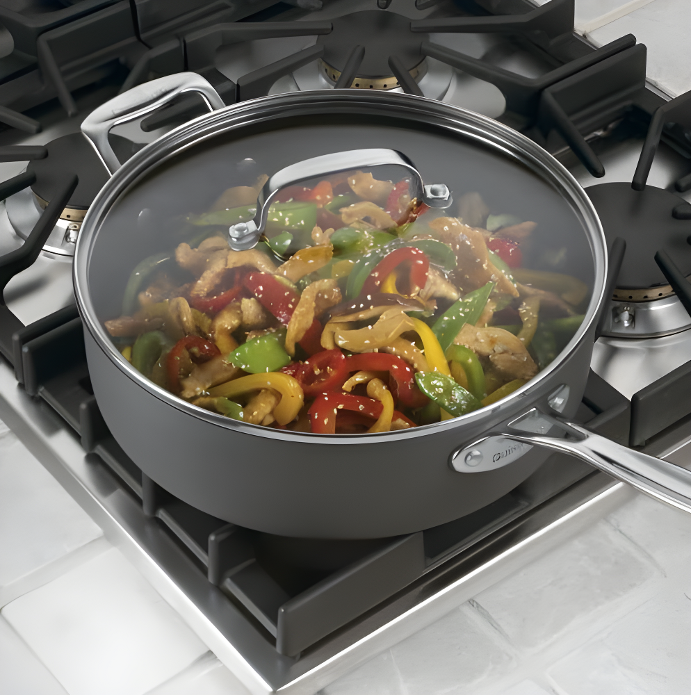 Cuisinart Chef's Classic Non Stick Hard Anodized Saute Pan with Lid