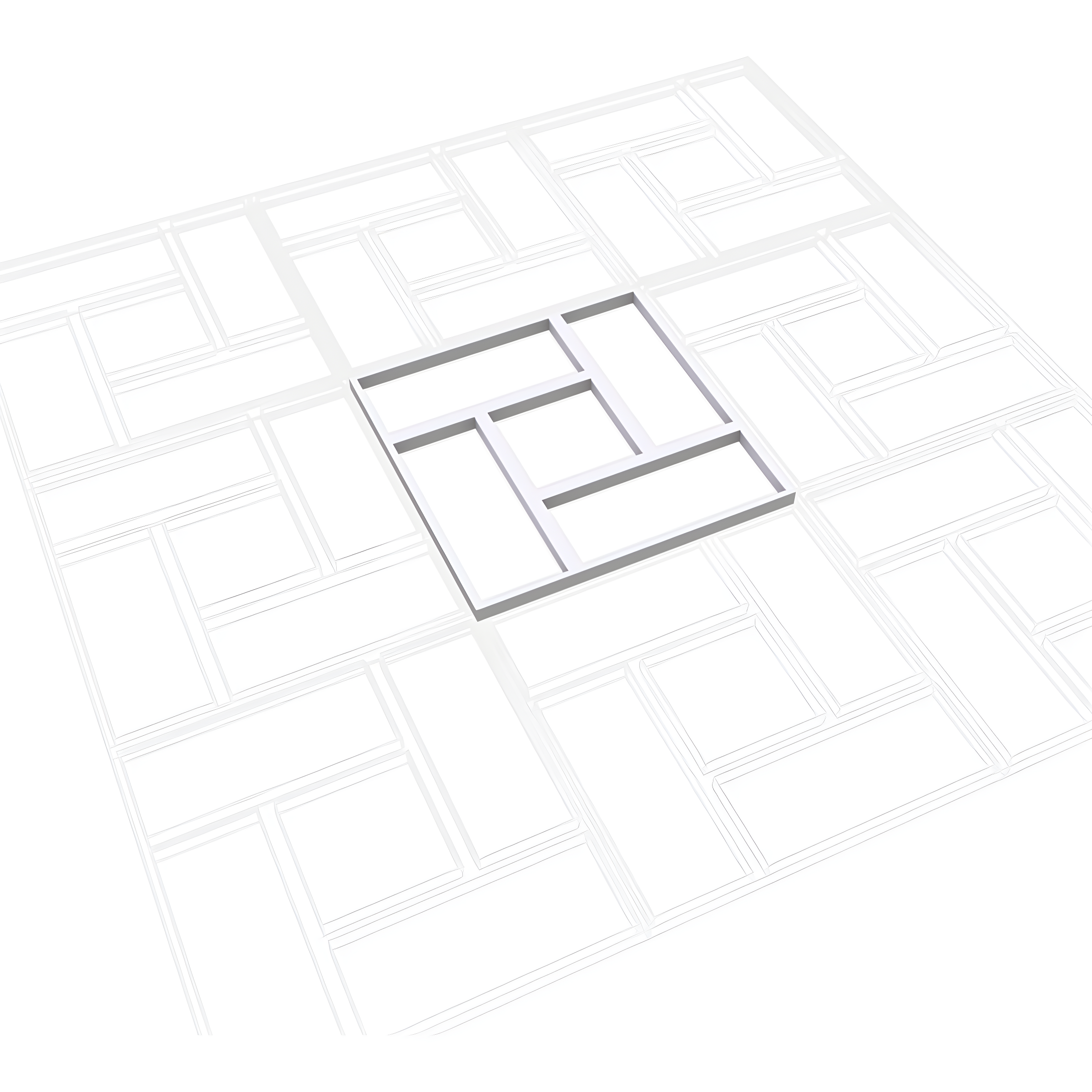 Sheffield Architectural Grade PVC Decorative Fretwork Wall Panel