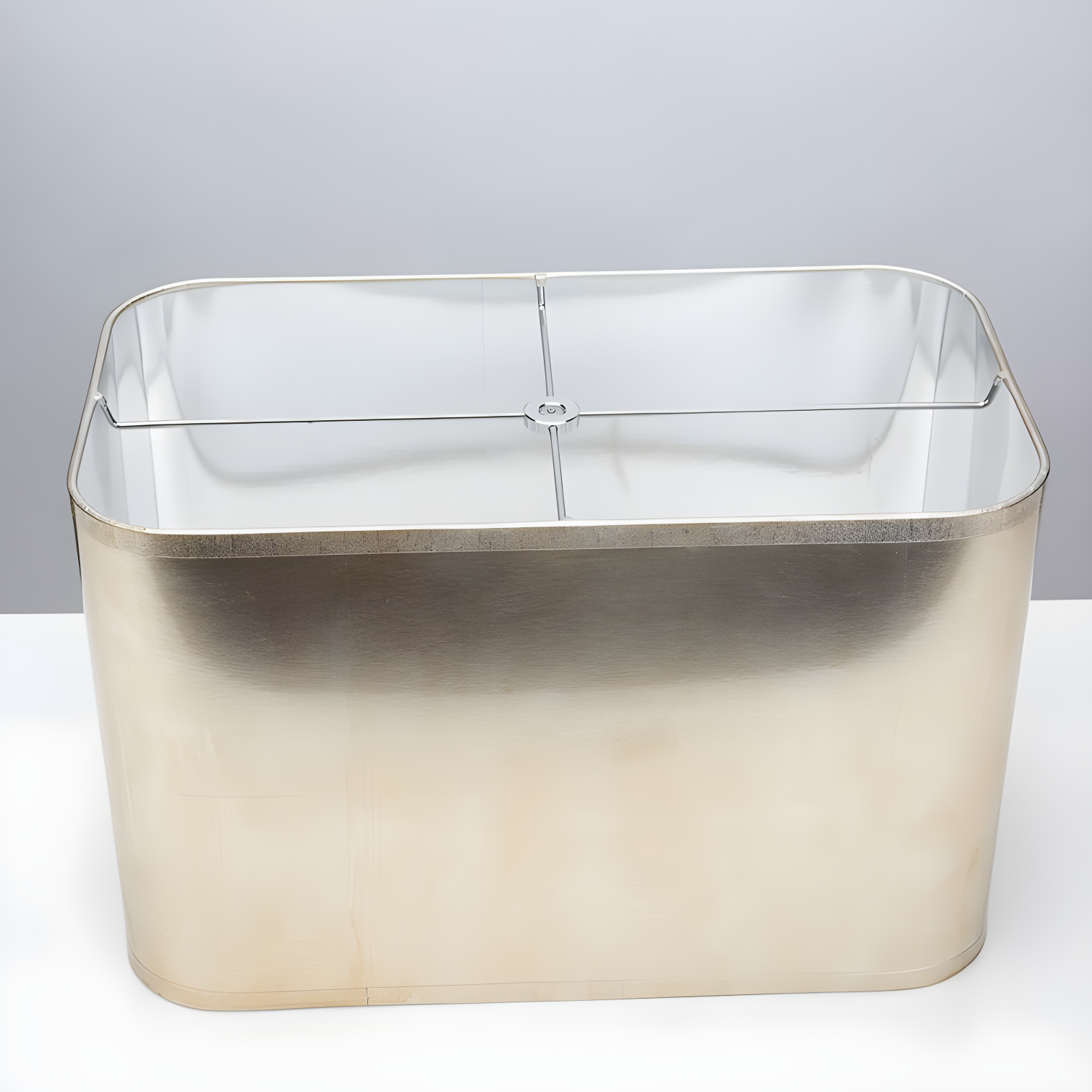 Couture, Inc. Foil Acrylic Paper Rectangular Lamp Shade & Reviews | Wayfair