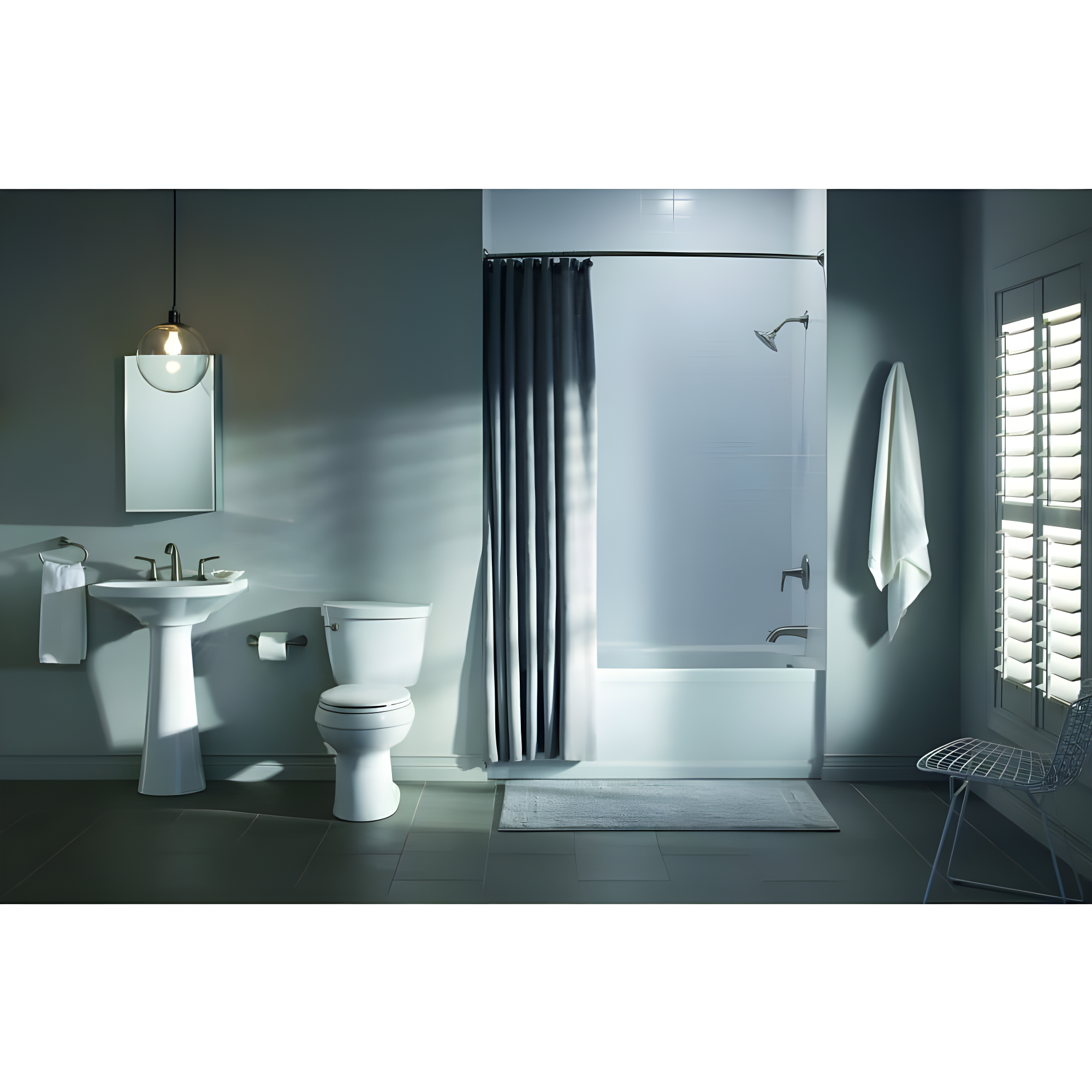 Archer® 60" x 32" Acrylic Alcove Soaking Bathtub with Comfort Depth