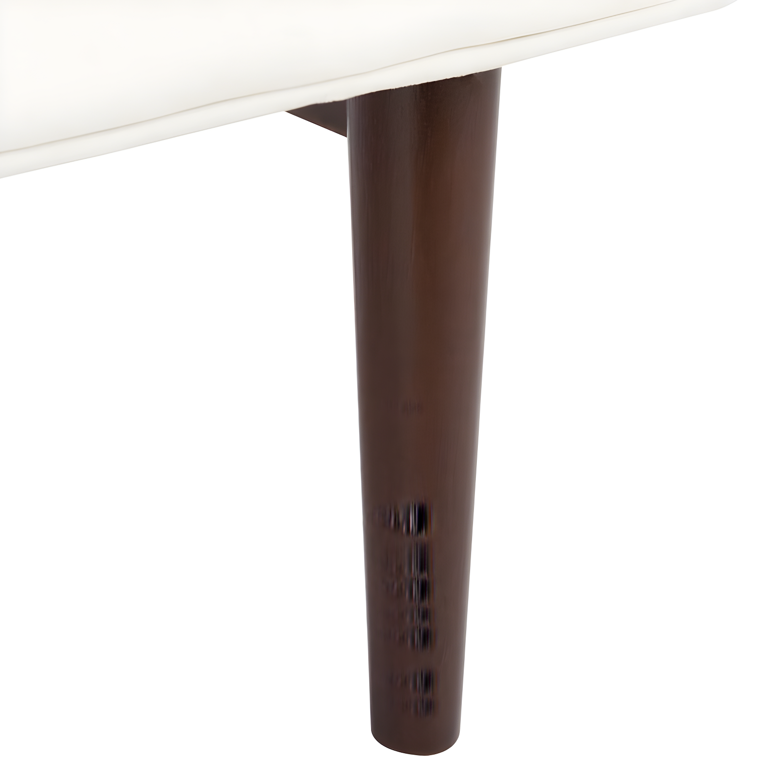 Henri Mid-Century Bench - BCH6303 - Cream/Walnut - Safavieh