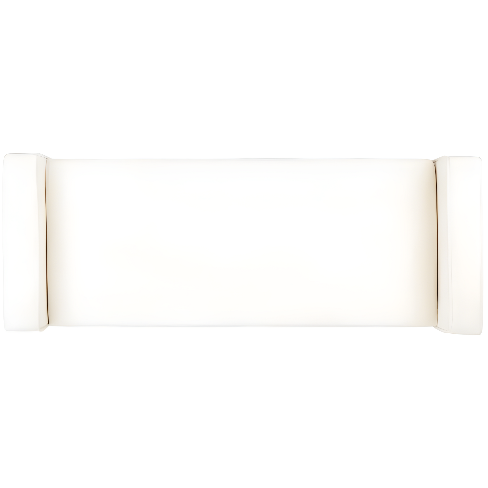 Henri Mid-Century Bench - BCH6303 - Cream/Walnut - Safavieh