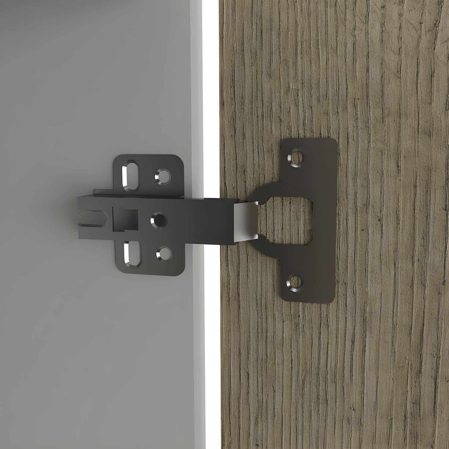 TUHOME Napoles Utility Sink Cabinet With Integrated Steel Sink