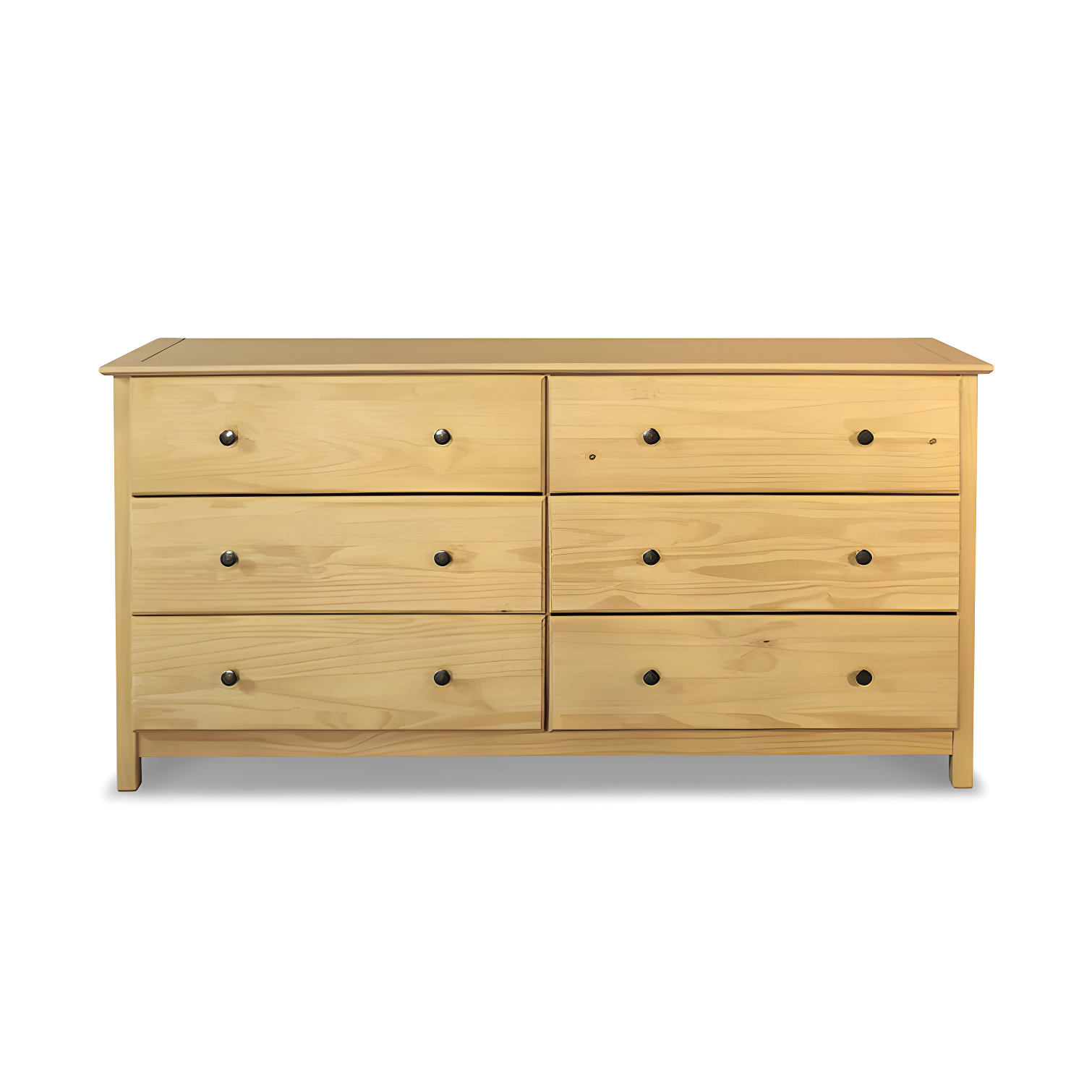 Shaker Solid Wood 63.75'' W 6 - Drawer Dresser