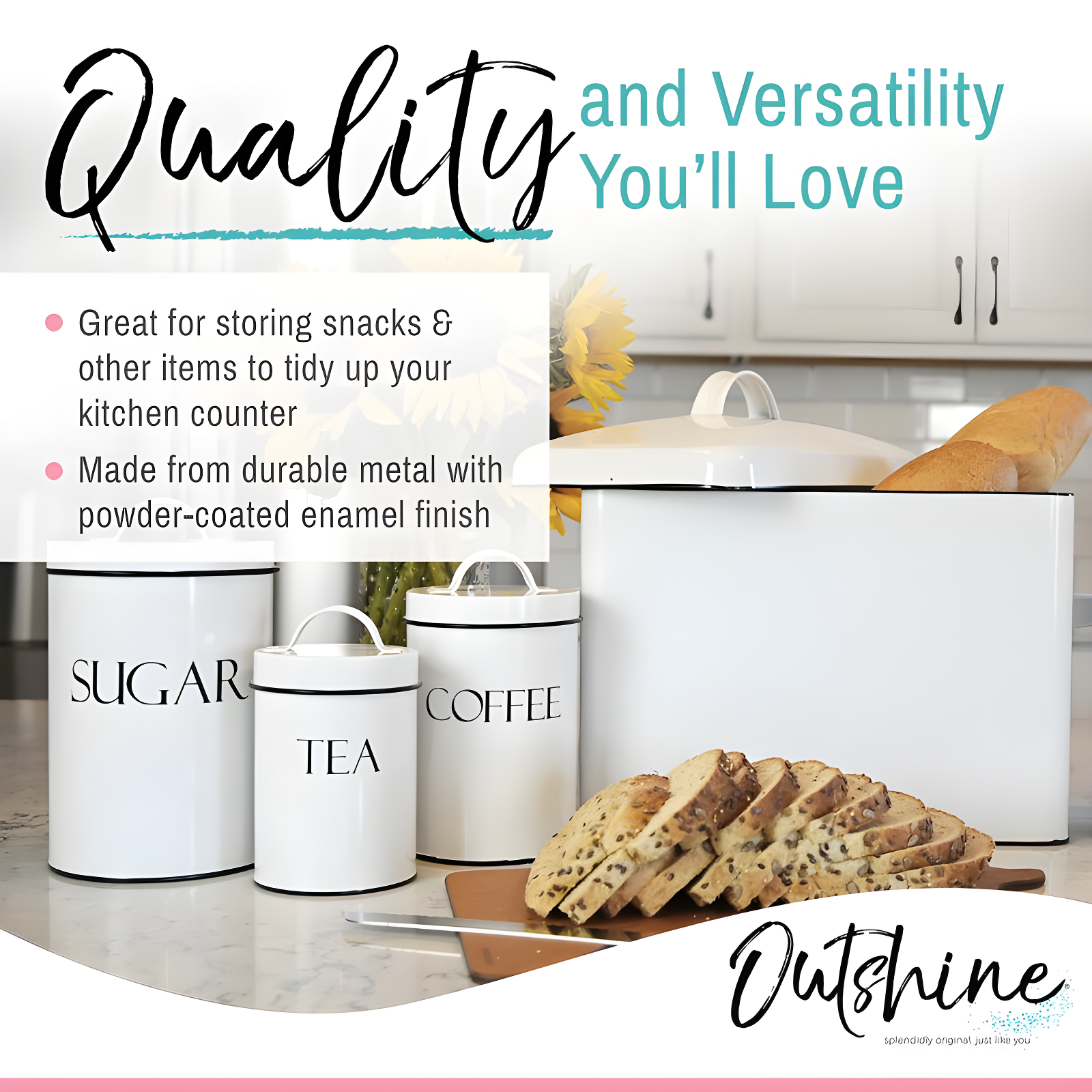Outshine Co Outshine Extra Large Bread Box
