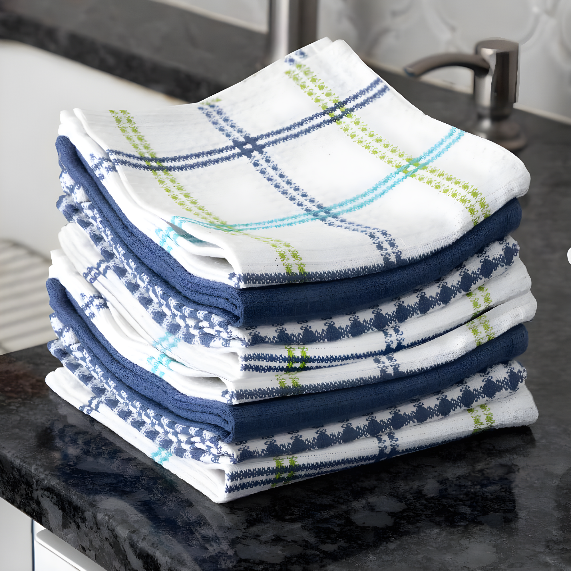 T-fal Flat Waffle Kitchen Dishcloth Set