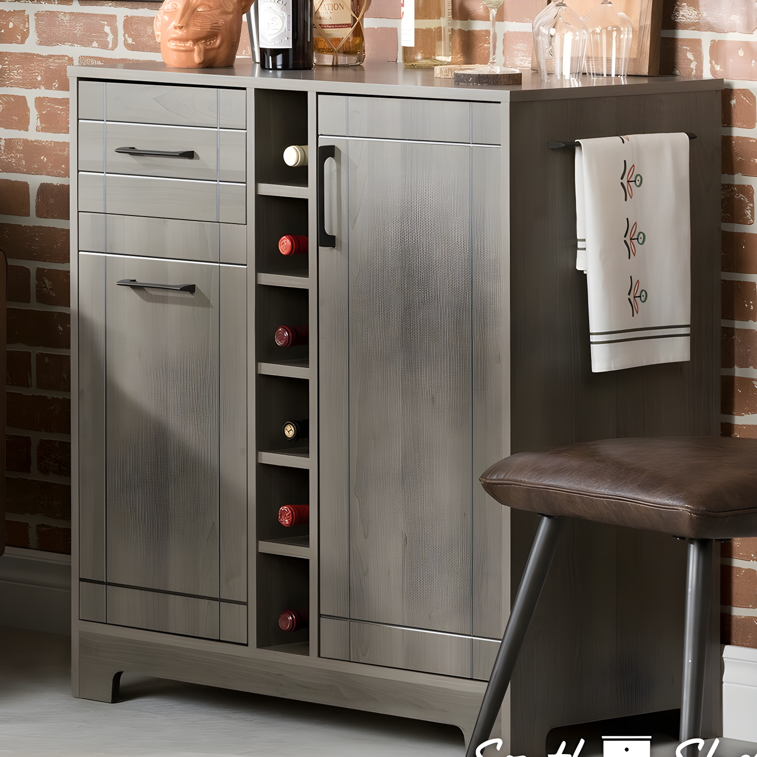 Vietti 35.63'' Bar Cabinet