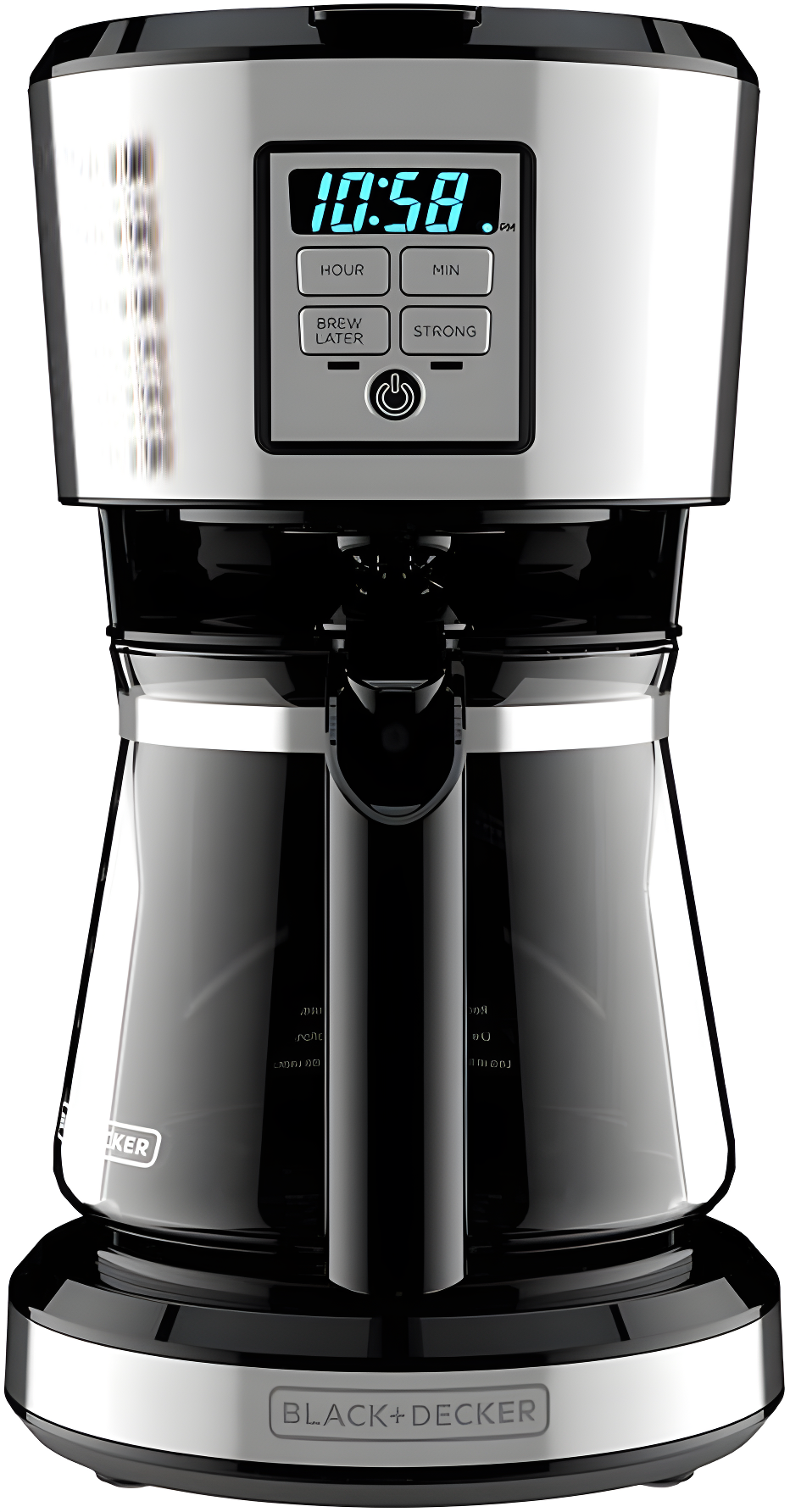 Black & Decker 12 Cup Stainless Coffee Maker with Vortex Technology