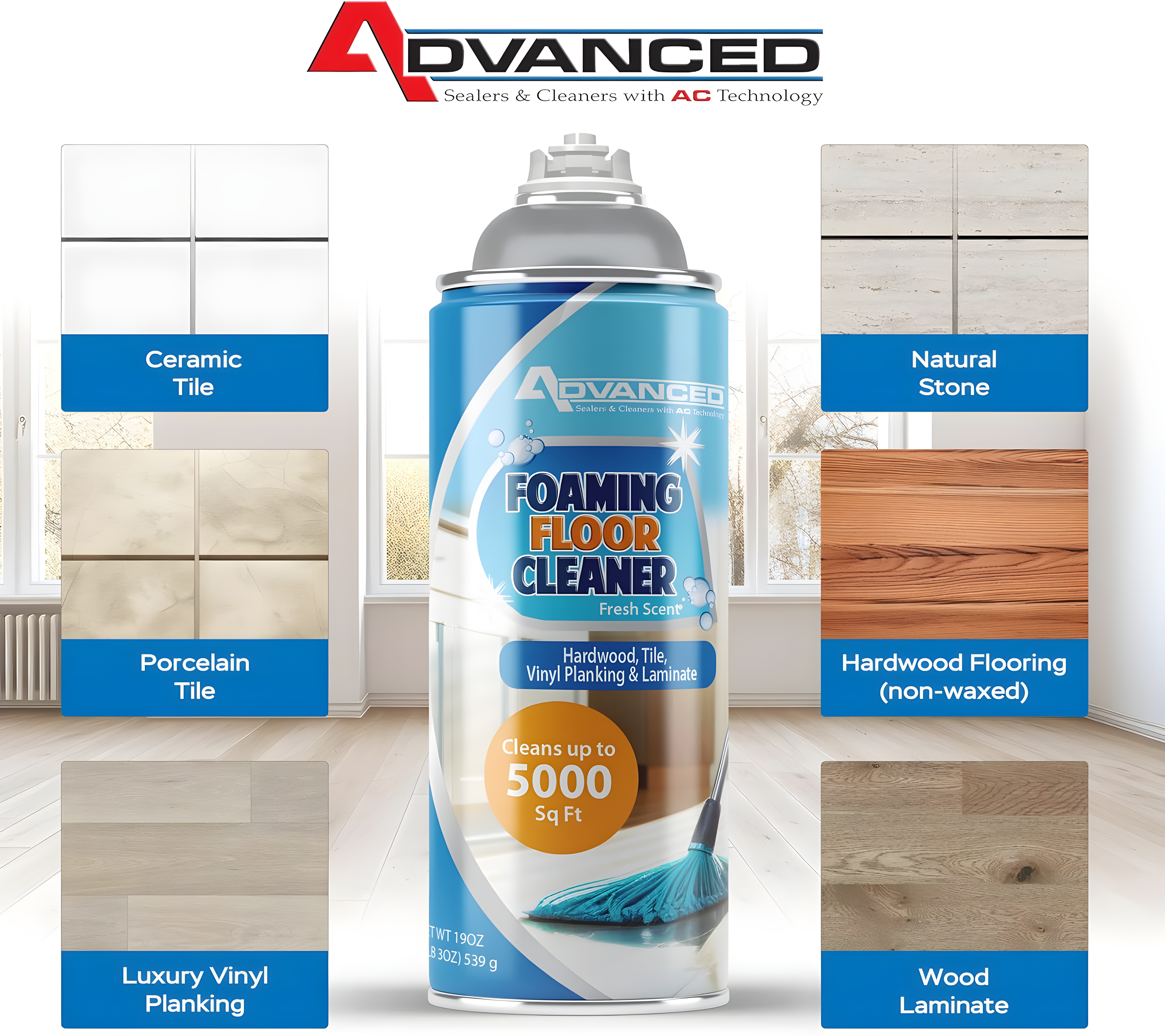 ADVANCED Foaming Floor Cleaner
