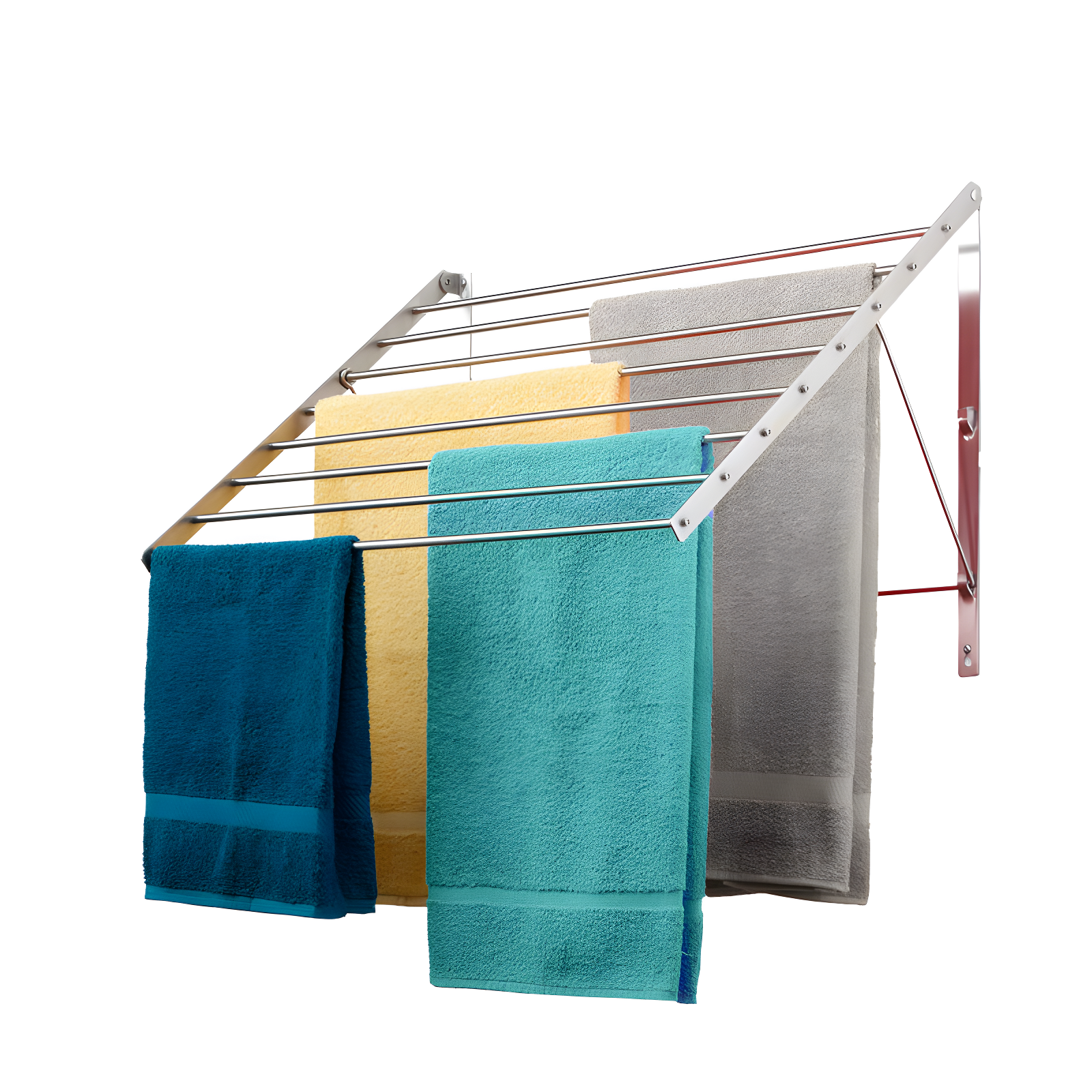 Rebrilliant Stainless Steel Foldable Wall Mounted Drying Rack