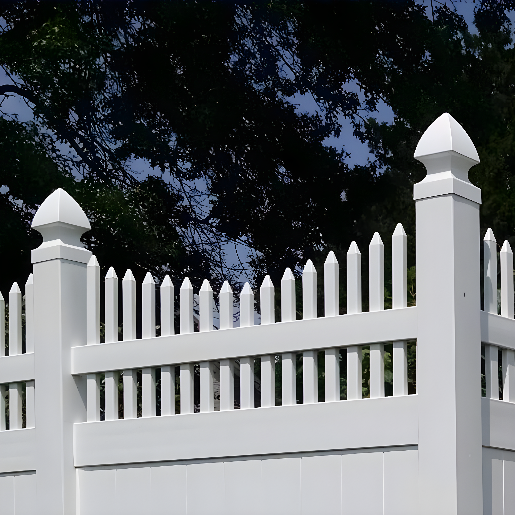 WEATHERABLES 4x4 Post Caps – Weatherproof Premium Outdoor Vinyl Post Cover for Lasting Durability and Easy Installation on Vinyl Decks, Patios, Porches, or Mailbox Posts (Gothic)