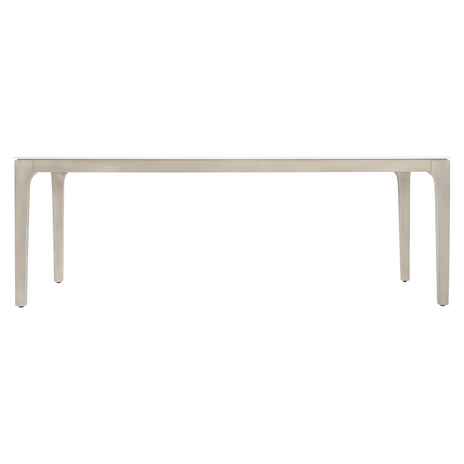 Marbella Rectangular Concrete Outdoor Dining Table