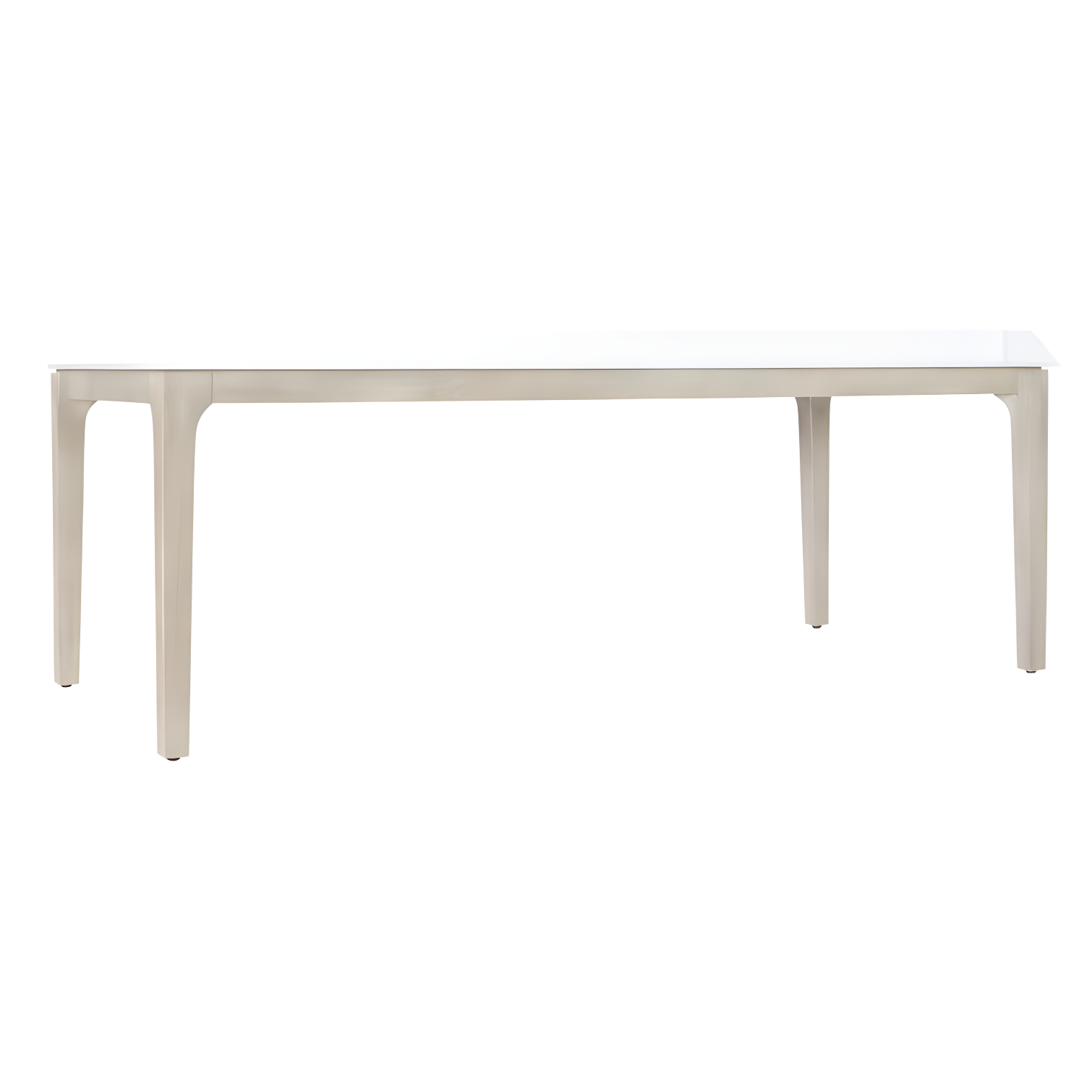 Marbella Rectangular Concrete Outdoor Dining Table