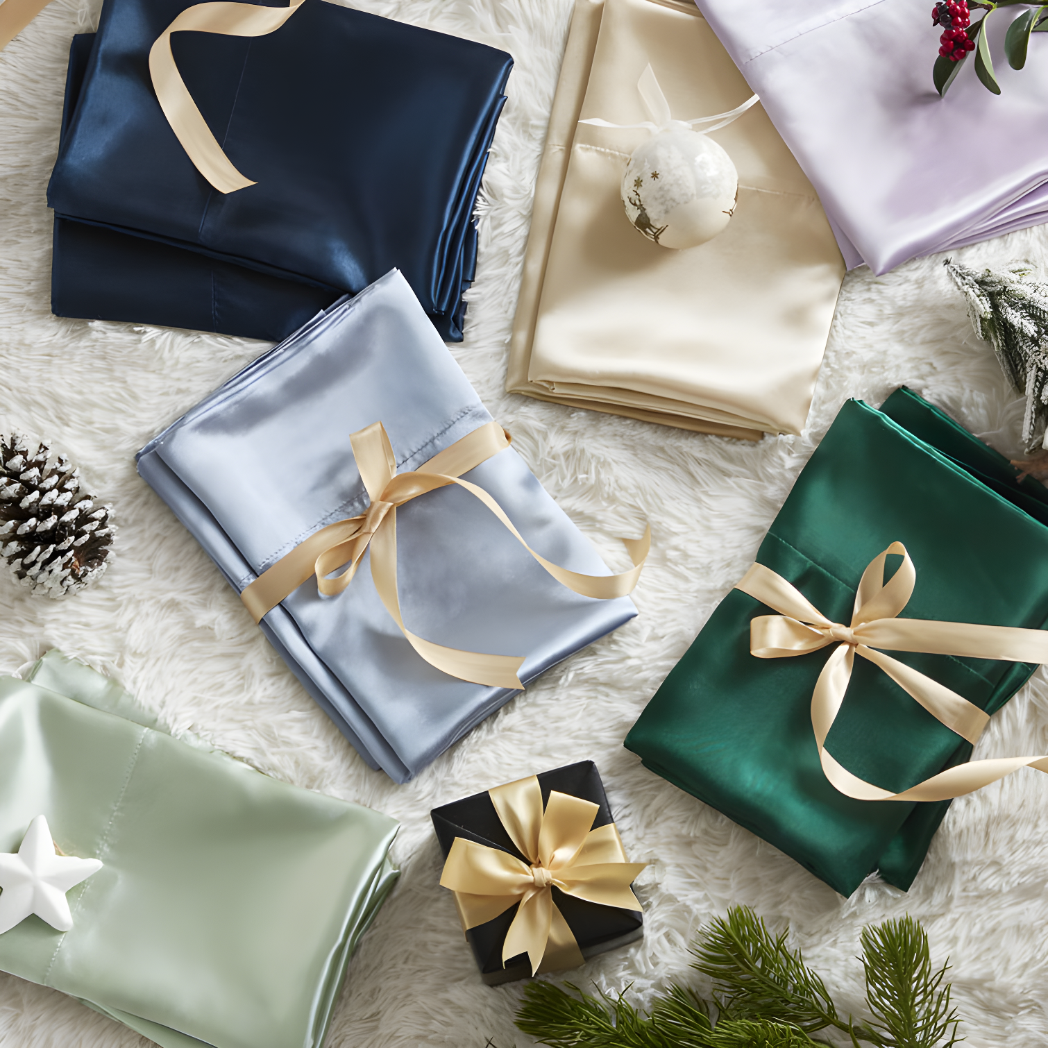 Satin Luxury 2PC Pillowcases (Set of 2)