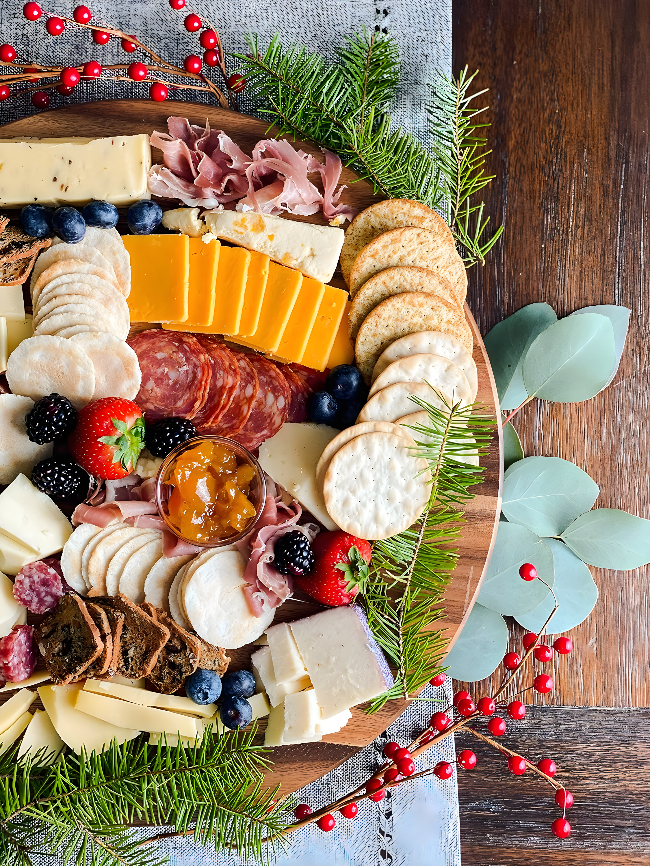 Woodard & Charles Acacia Wood Lazy Susan Tray with Stainless Steel Ball Bearing Mechanism, 16-Inch