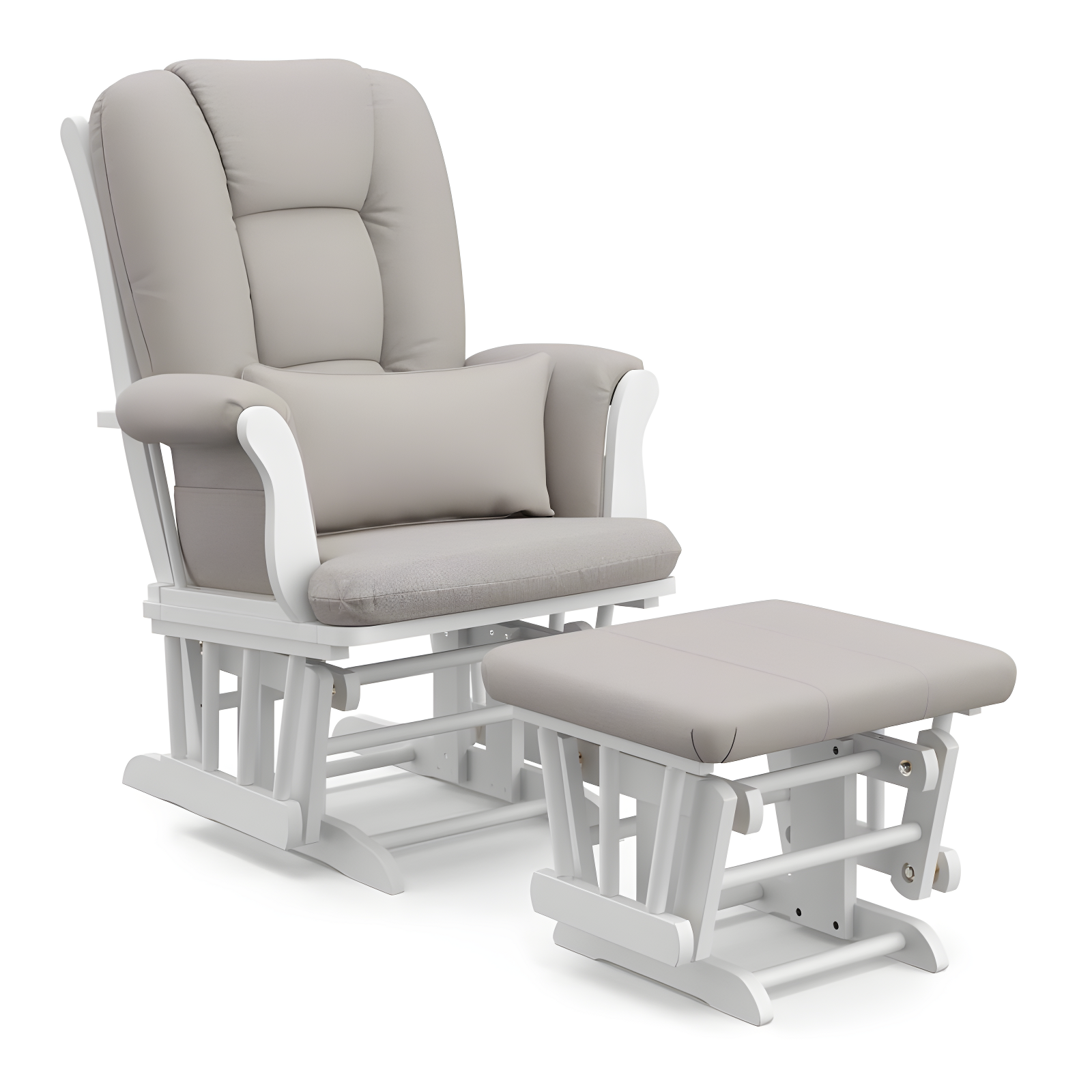 Tuscany Rocking Chair Glider with Ottoman