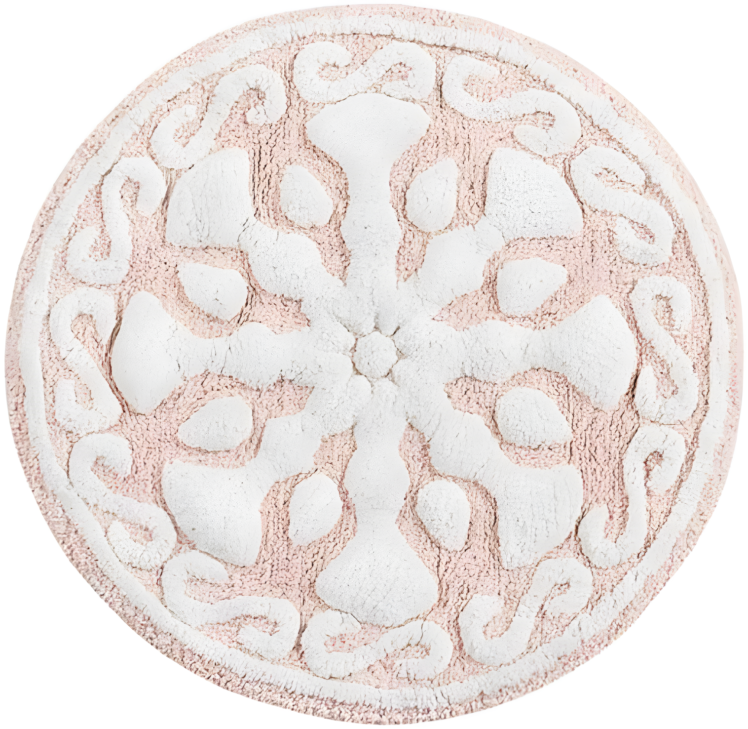 Madison Park Casablanca Medallion Cotton Tufted Bath Rug