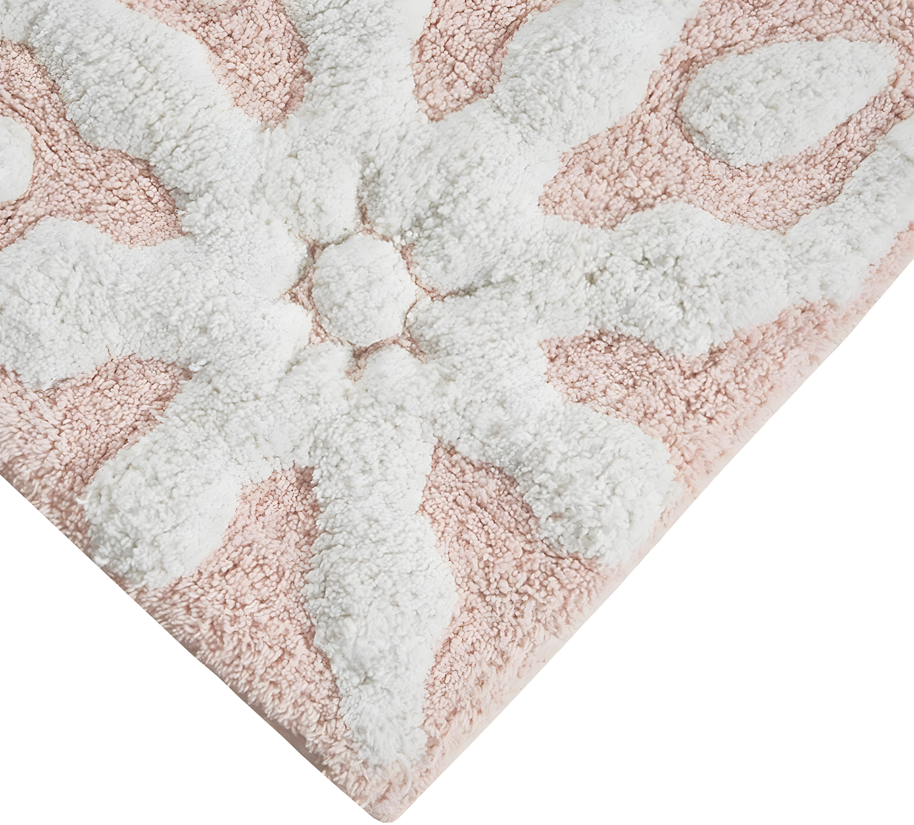 Madison Park Casablanca Medallion Cotton Tufted Bath Rug