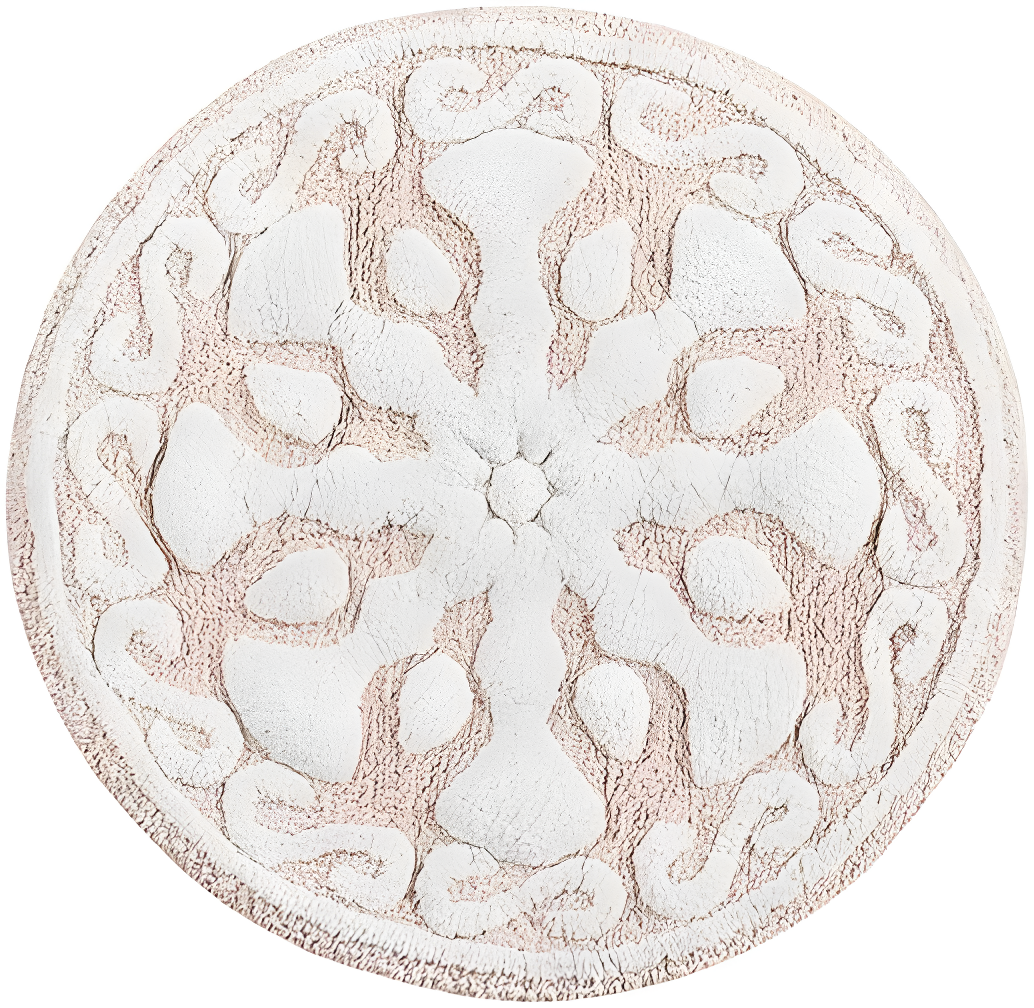 Madison Park Casablanca Medallion Cotton Tufted Bath Rug