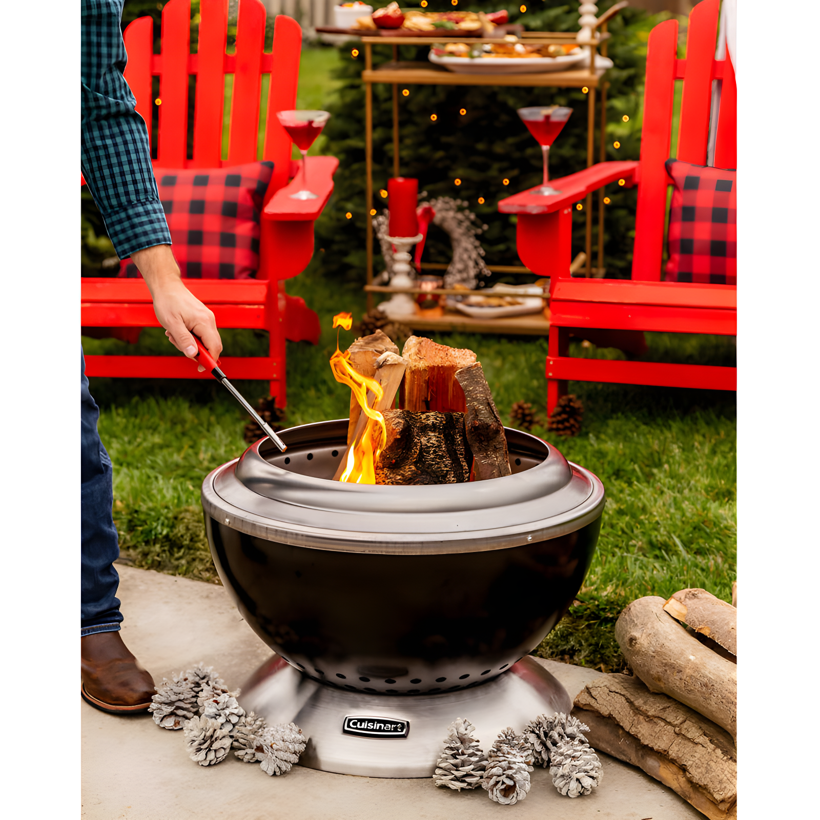 Cuisinart 24" Cleanburn Smokeless Fire Pit