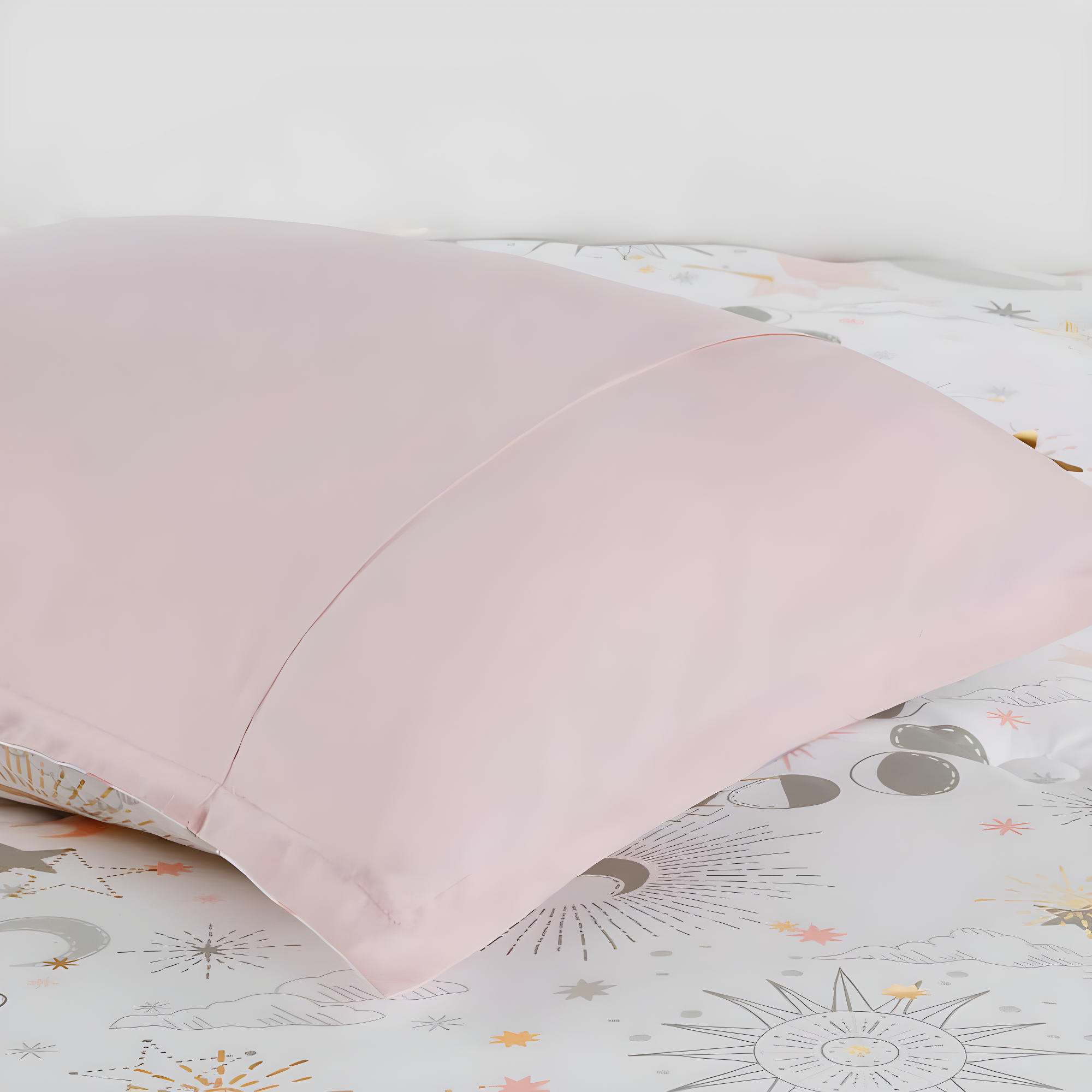 Intelligent Design Kids Celia Starry Sky Metallic Print Comforter Set