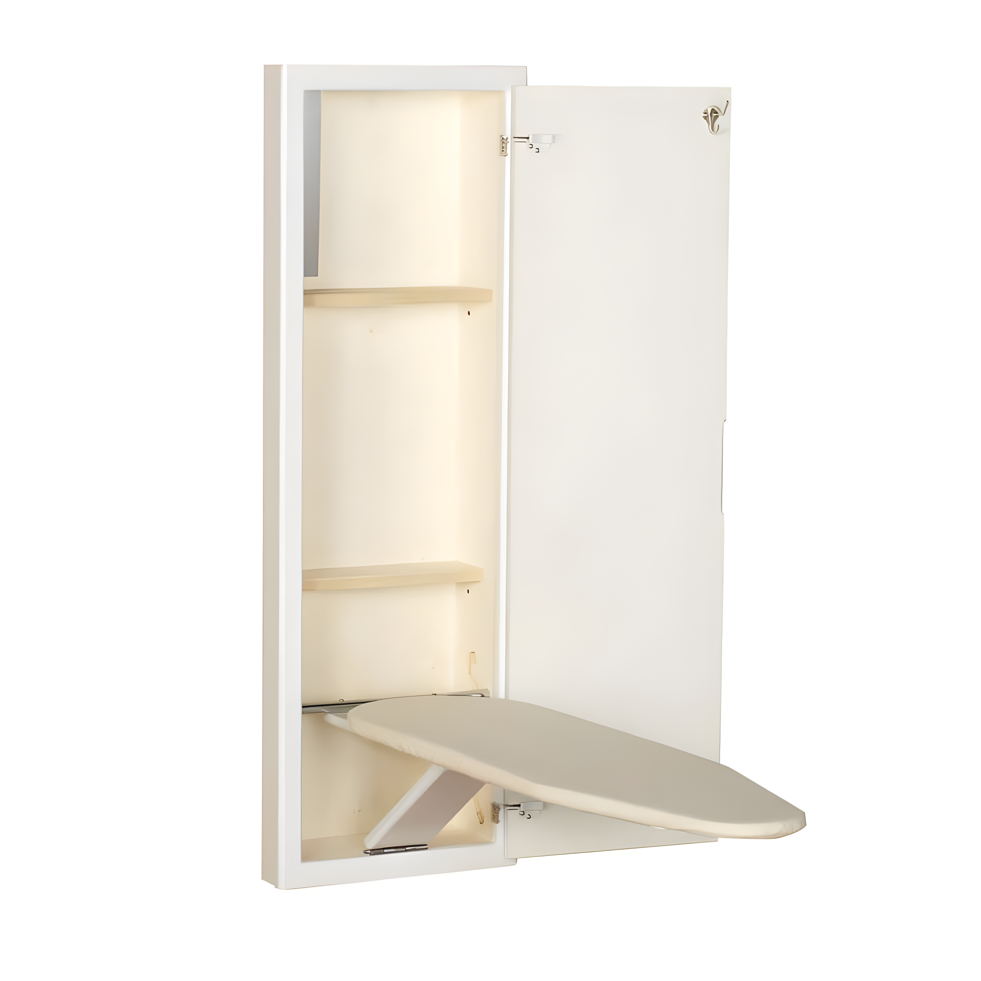 Household Essentials Ironing Board Cabinet, White