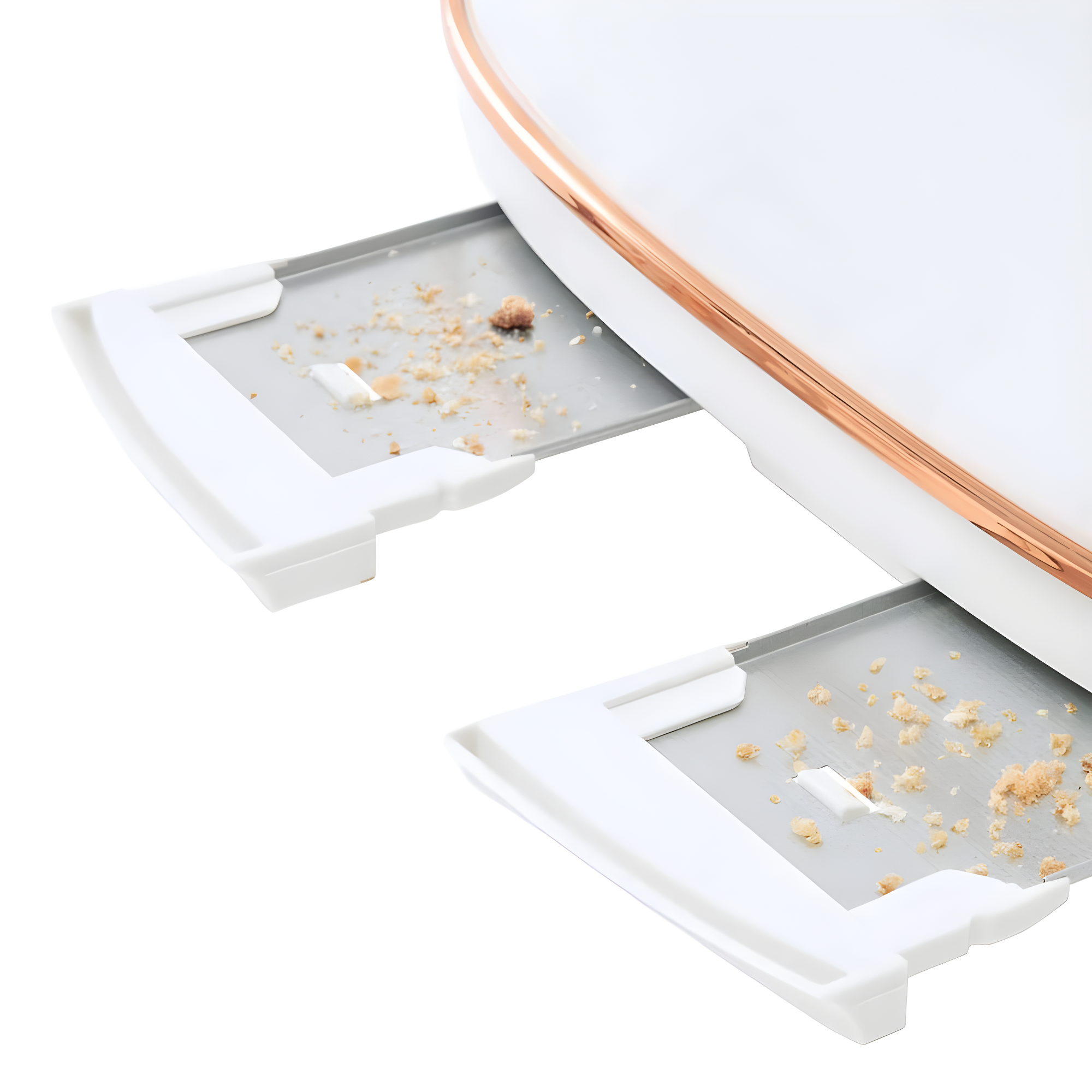 HADEN Heritage Ivory and Copper 4-Slice Toaster