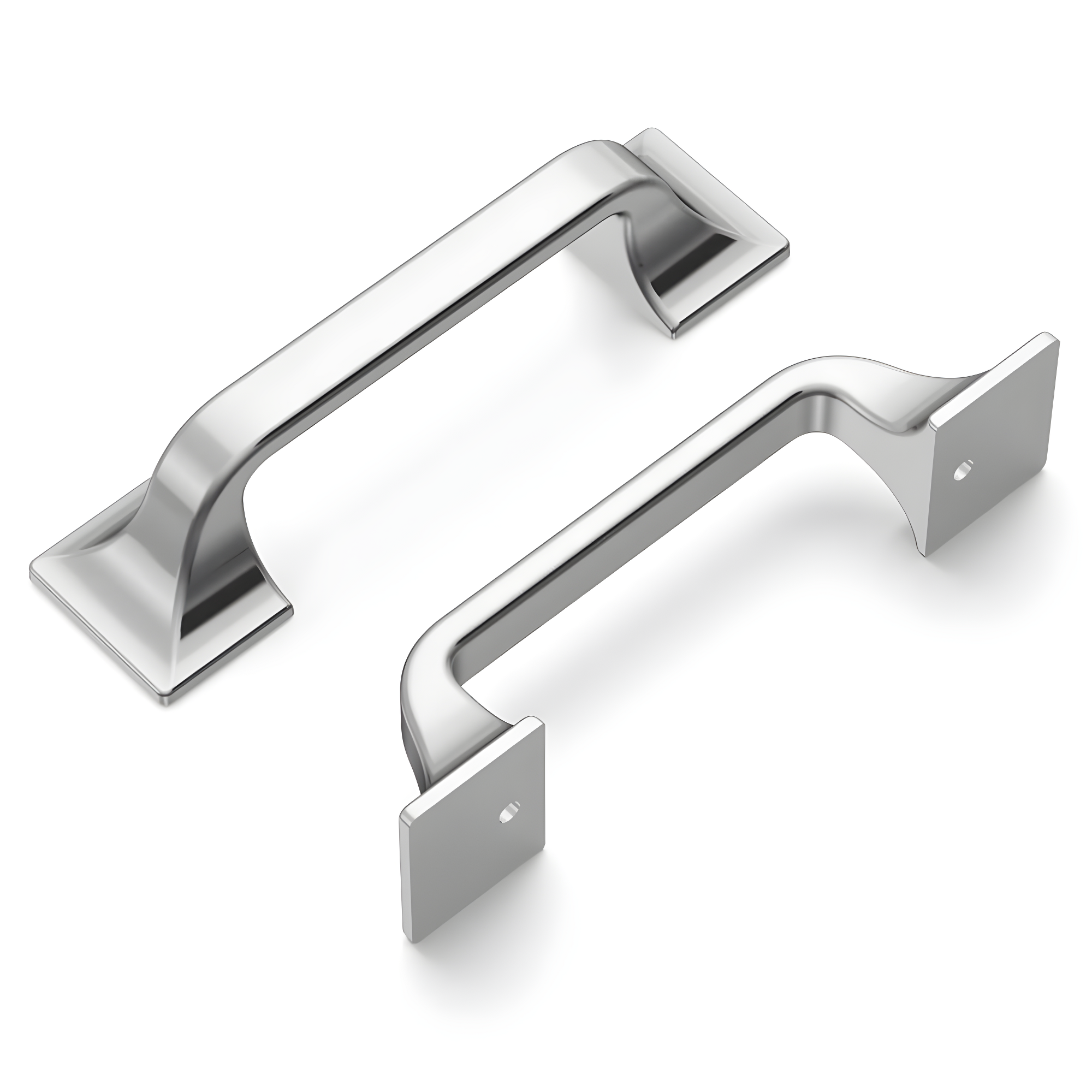 Forge Kitchen Cabinet Handles, Solid Core Drawer Pulls for Cabinet Doors, 3"