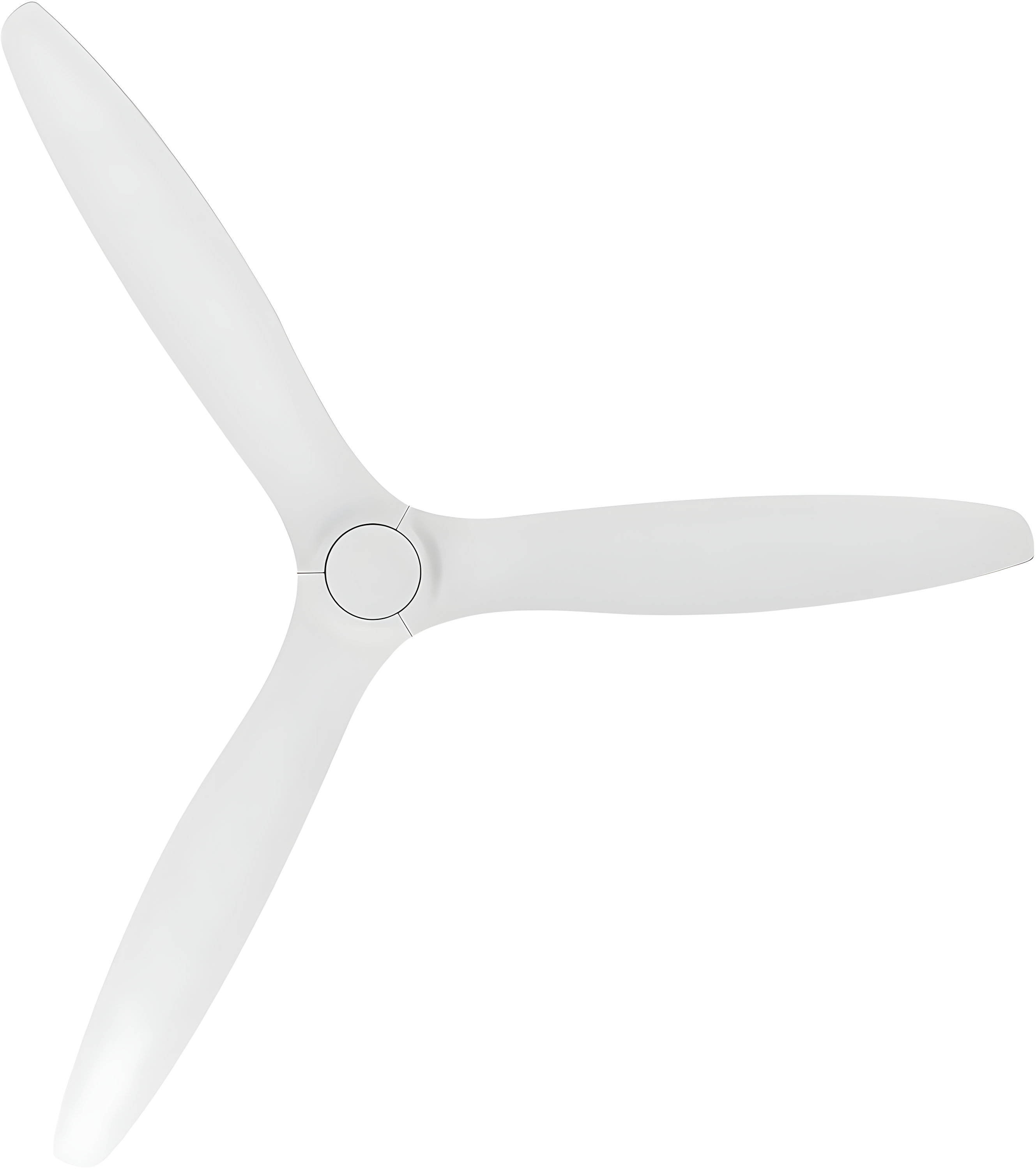 52" Zelda 3 - Blade Standard Ceiling Fan with Remote Control