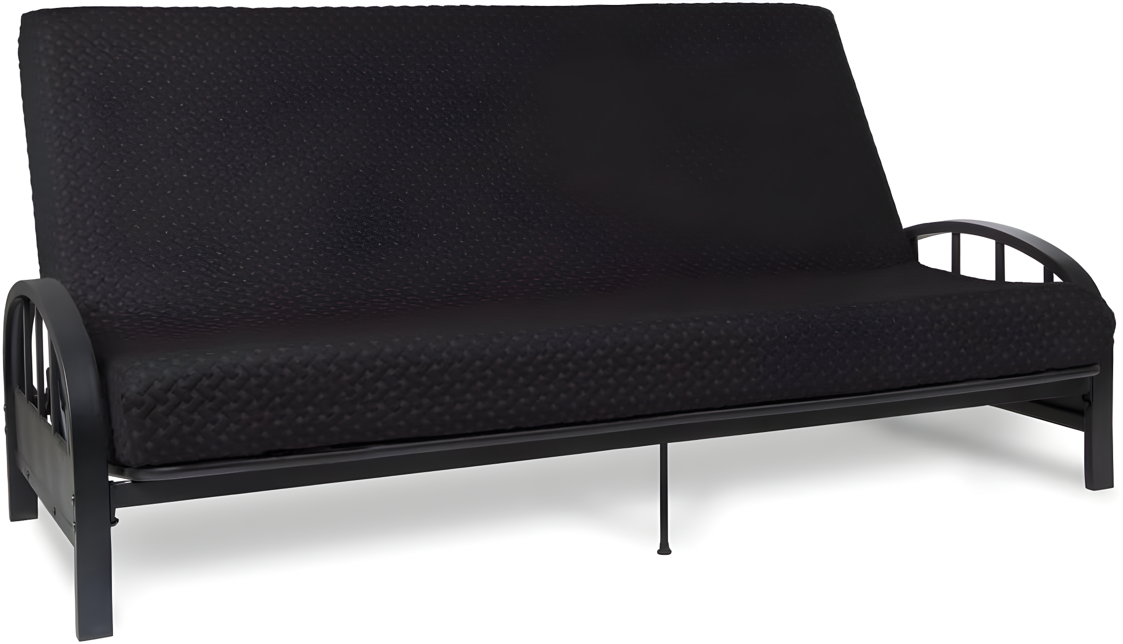 Milliard Full Size Memory Foam Futon Mattress, Black