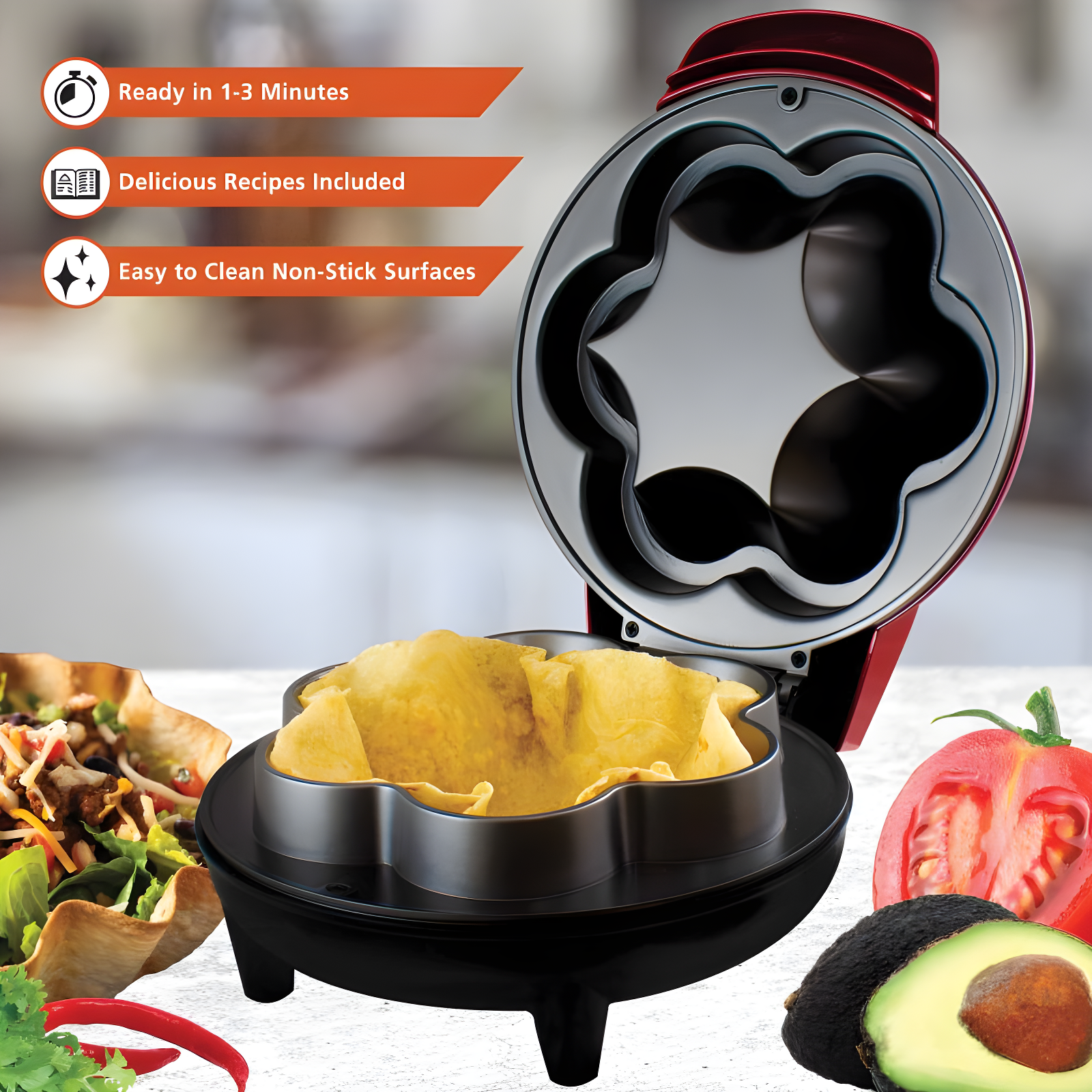 Brentwood 10'' Waffle Cone Maker