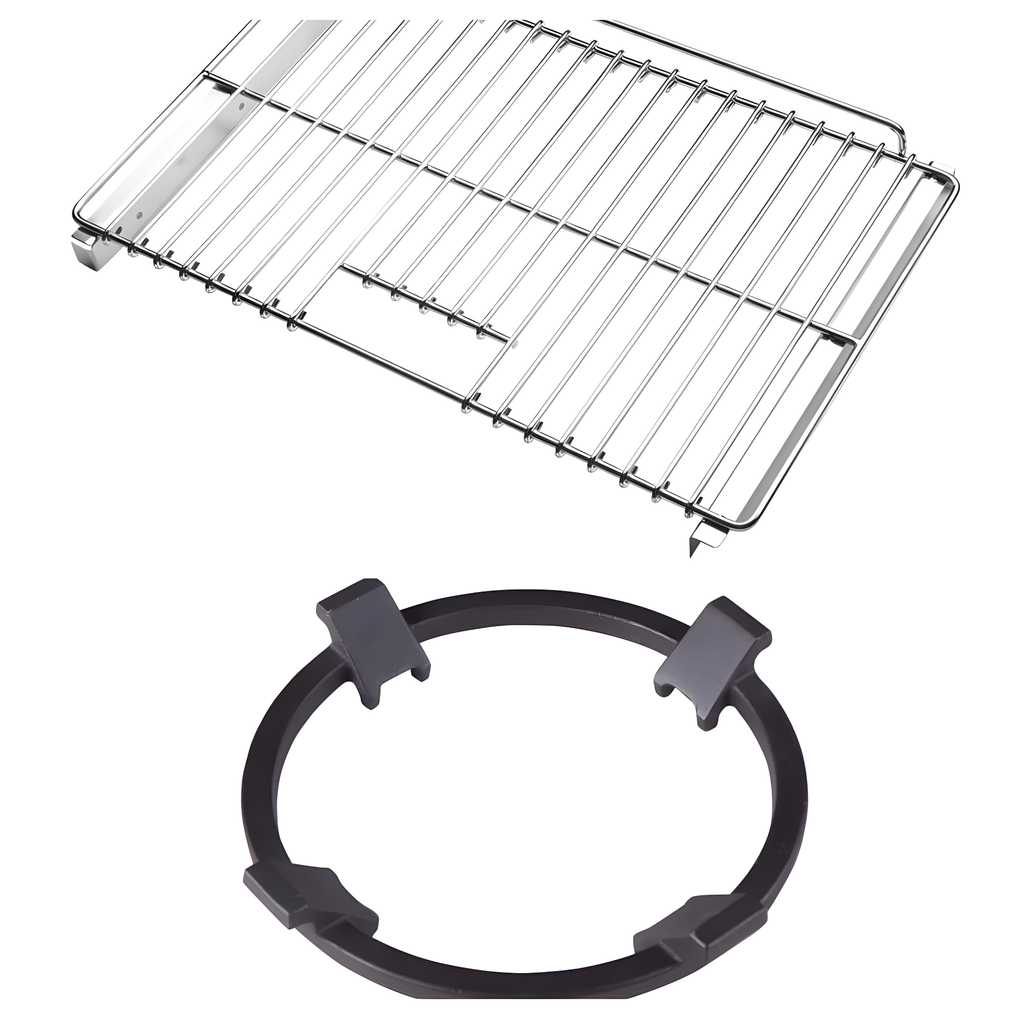 Forno Capriasca 48-inch Dual Fuel Range All Stainless Steel, 8 Brass Burners, 6.58 cu.ft. Double Ovens FFSGS6187-48