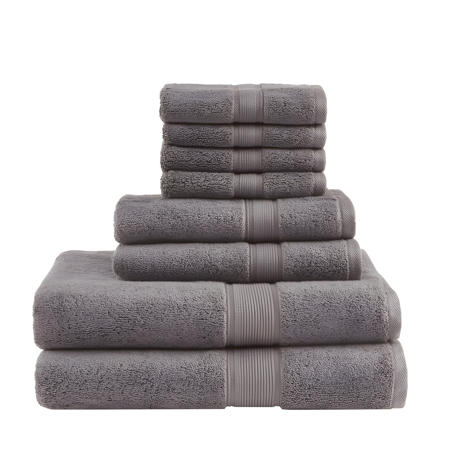 Madison Park Signature 800GSM Ultra-Soft 100% Cotton Absorbent Towel Set