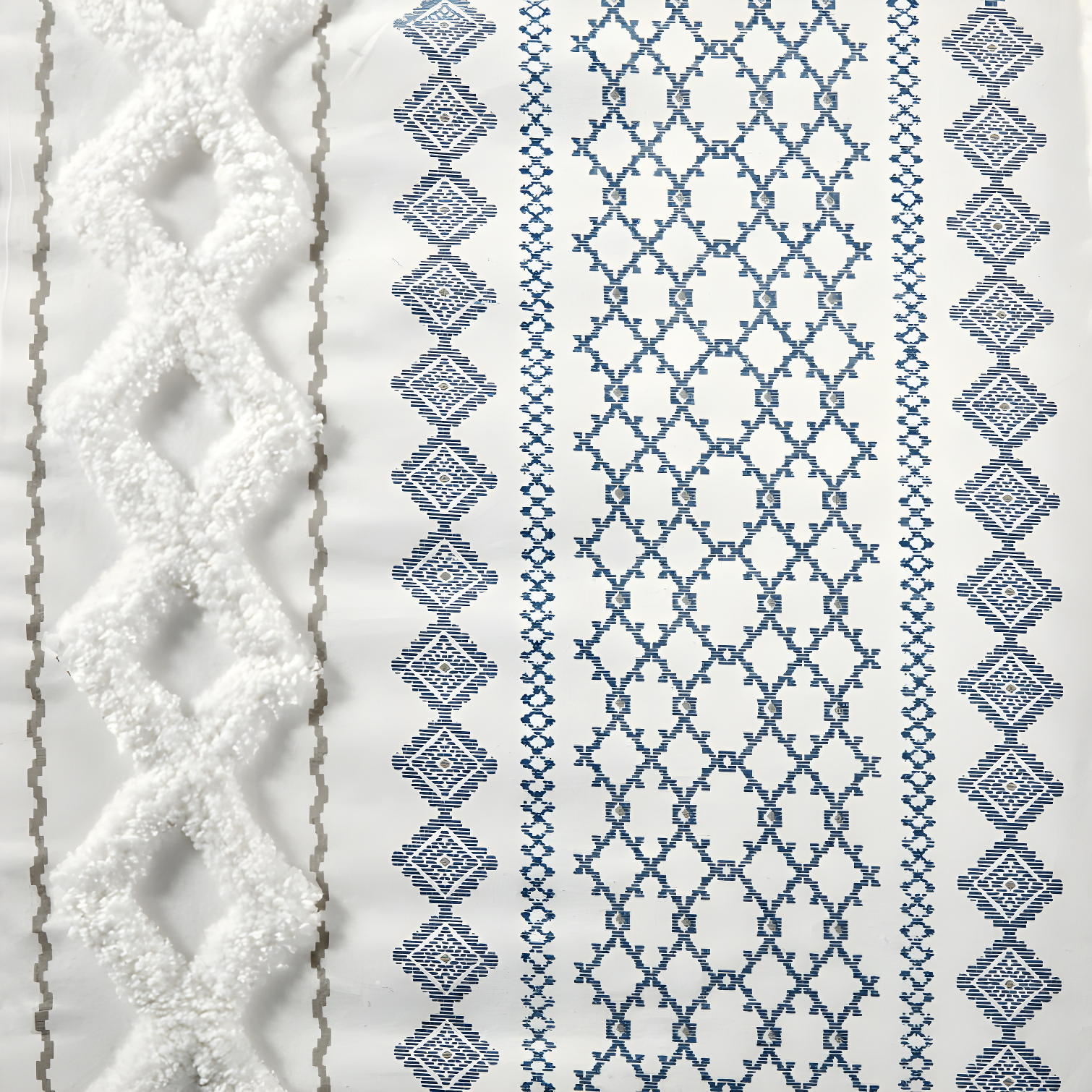 INK+IVY Imani Cotton Printed Duvet Cover Set