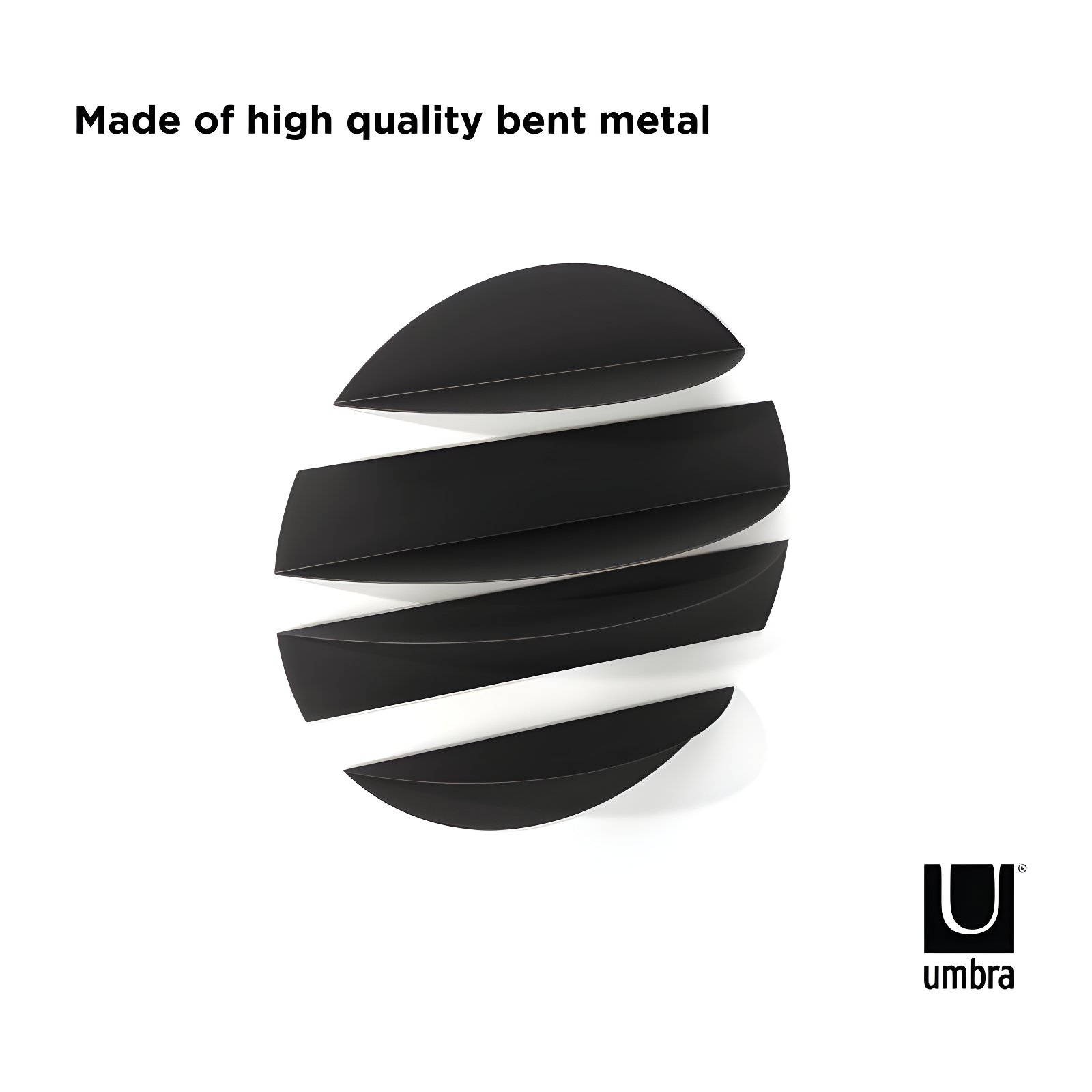 Umbra 4 Piece Circle Metal Floating Shelf