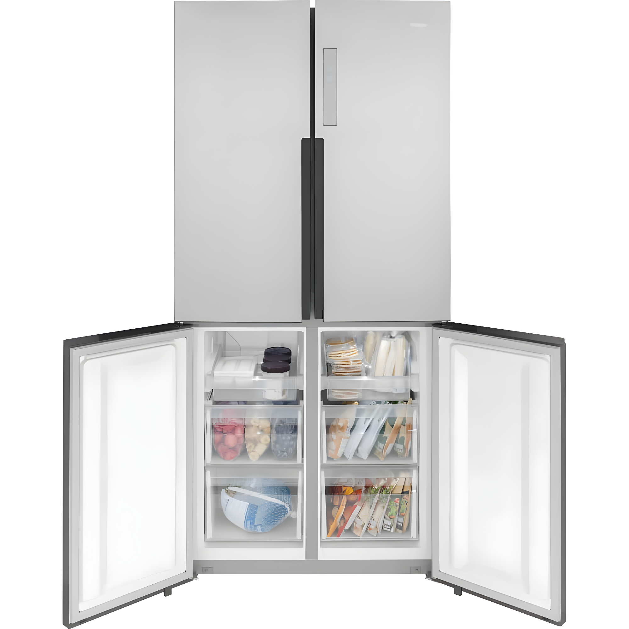 Haier Haier 33" 16.4 Cubic Feet Energy Star Smudge-Resistant Built-in Bottom Freezer Refrigerator QHE16HYPFS