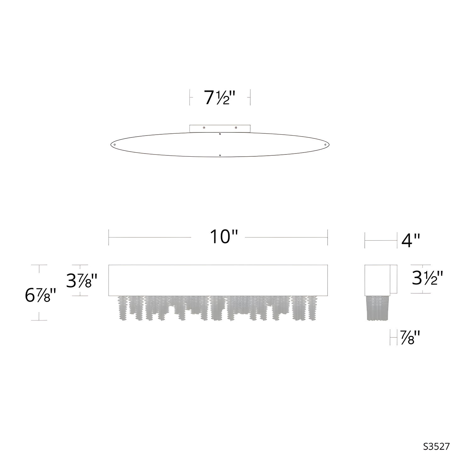 Soleil Dimmable LED Bath Bar