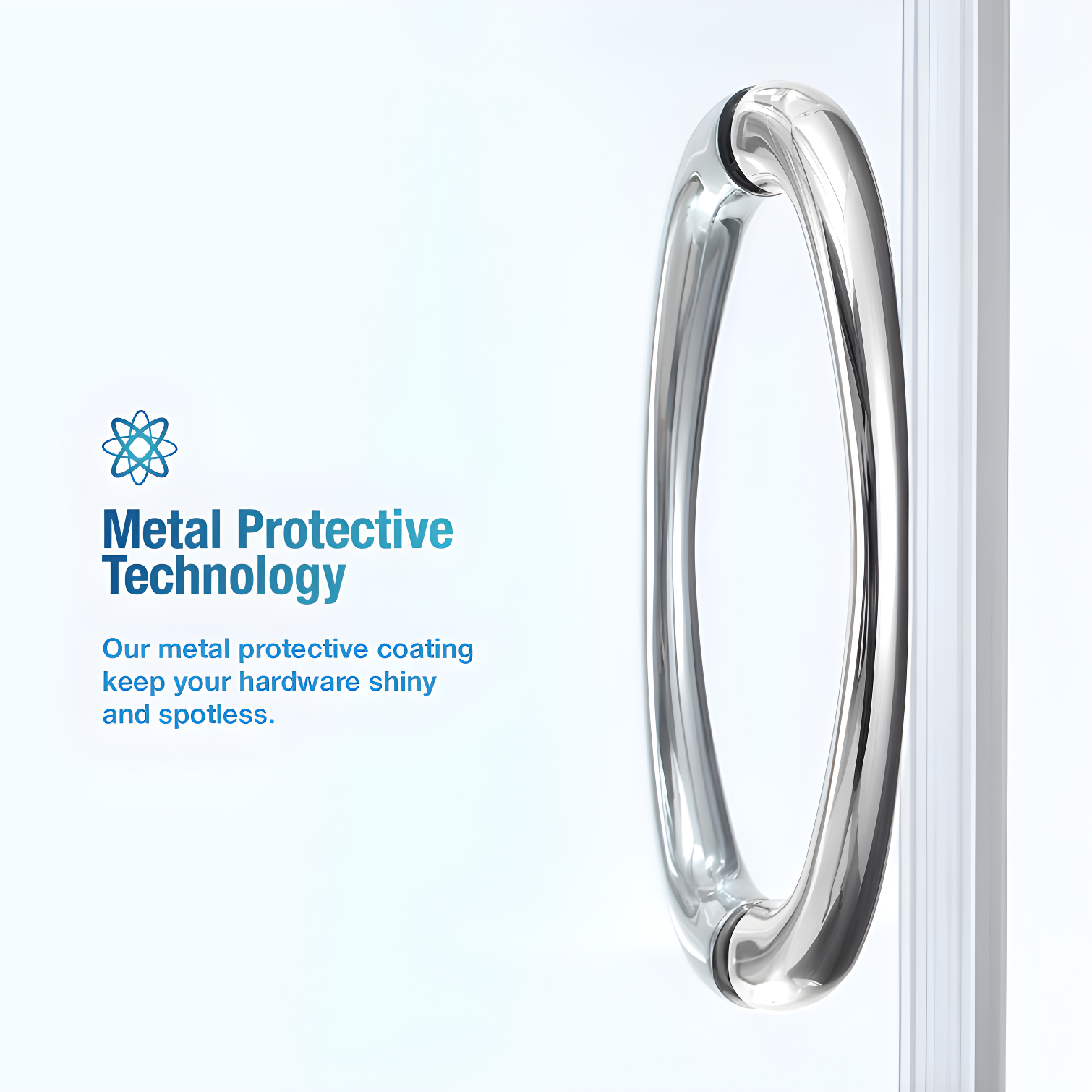 OVE Decors Breeze Premium 33 in. Framed Round Shower Kit w/ Clear Glass, Base