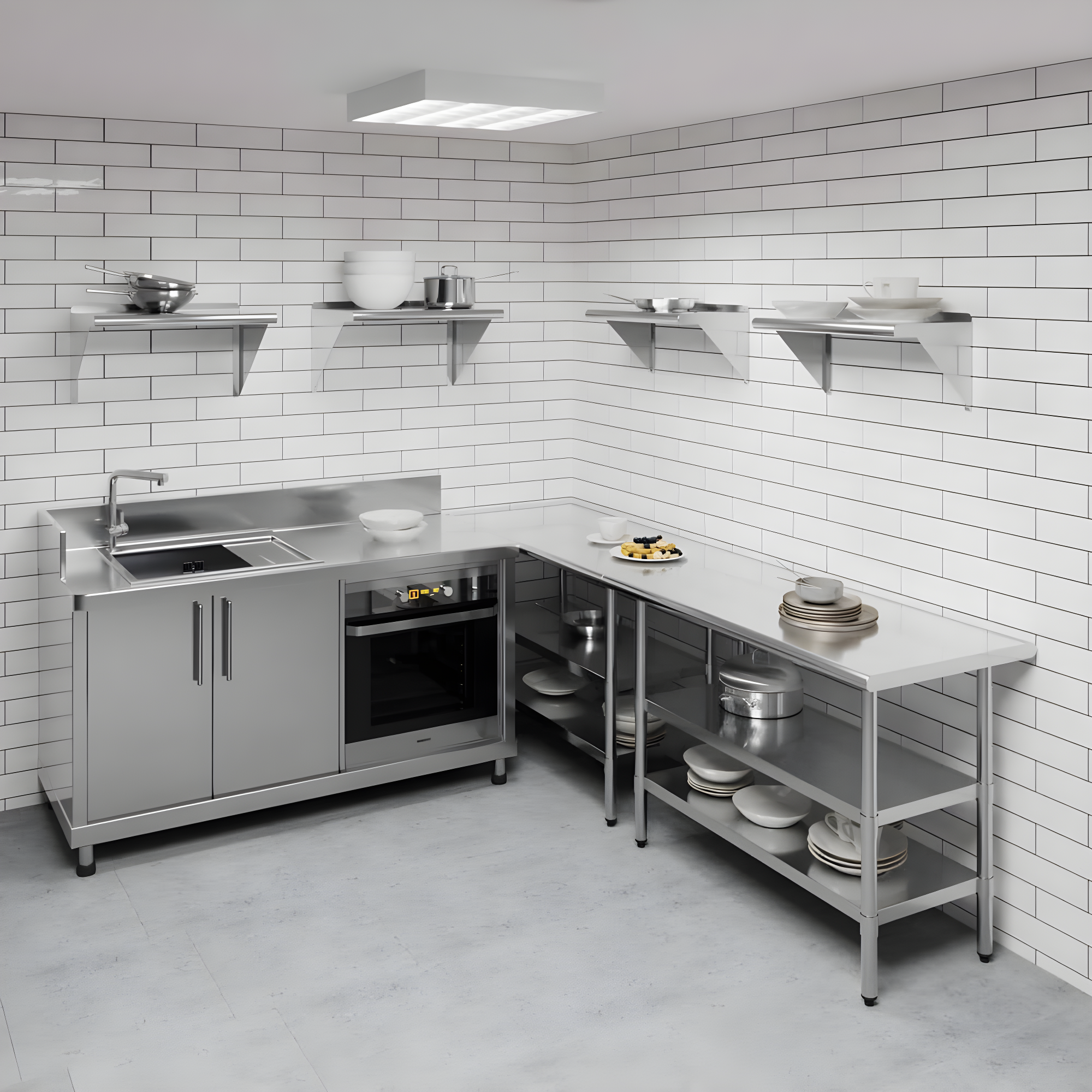 Amgood Amgood 1 Shelf Wall Mounted Shelf