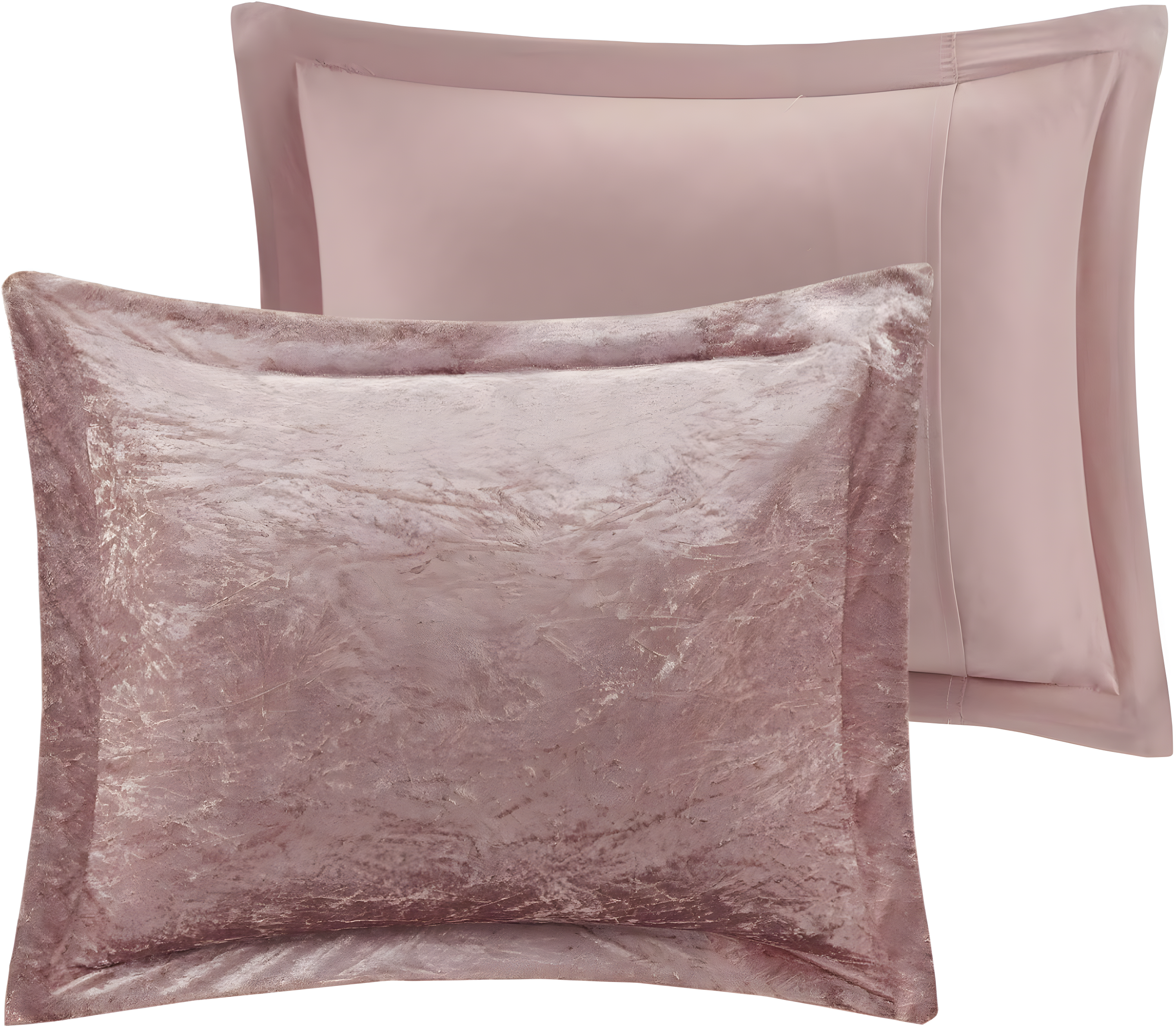 Felicia Crushed Velvet Comforter Set with Throw Pillow