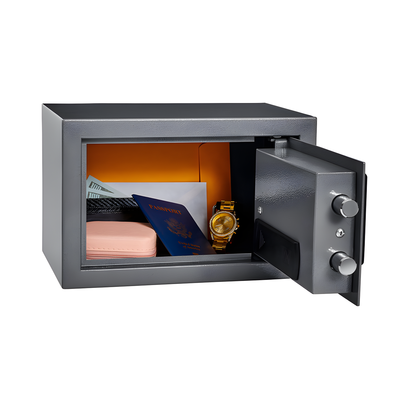 Stalwart Stalwart Digital Safe Box - Lock Box Protects Money, Jewelry, Passports - For Home or Office