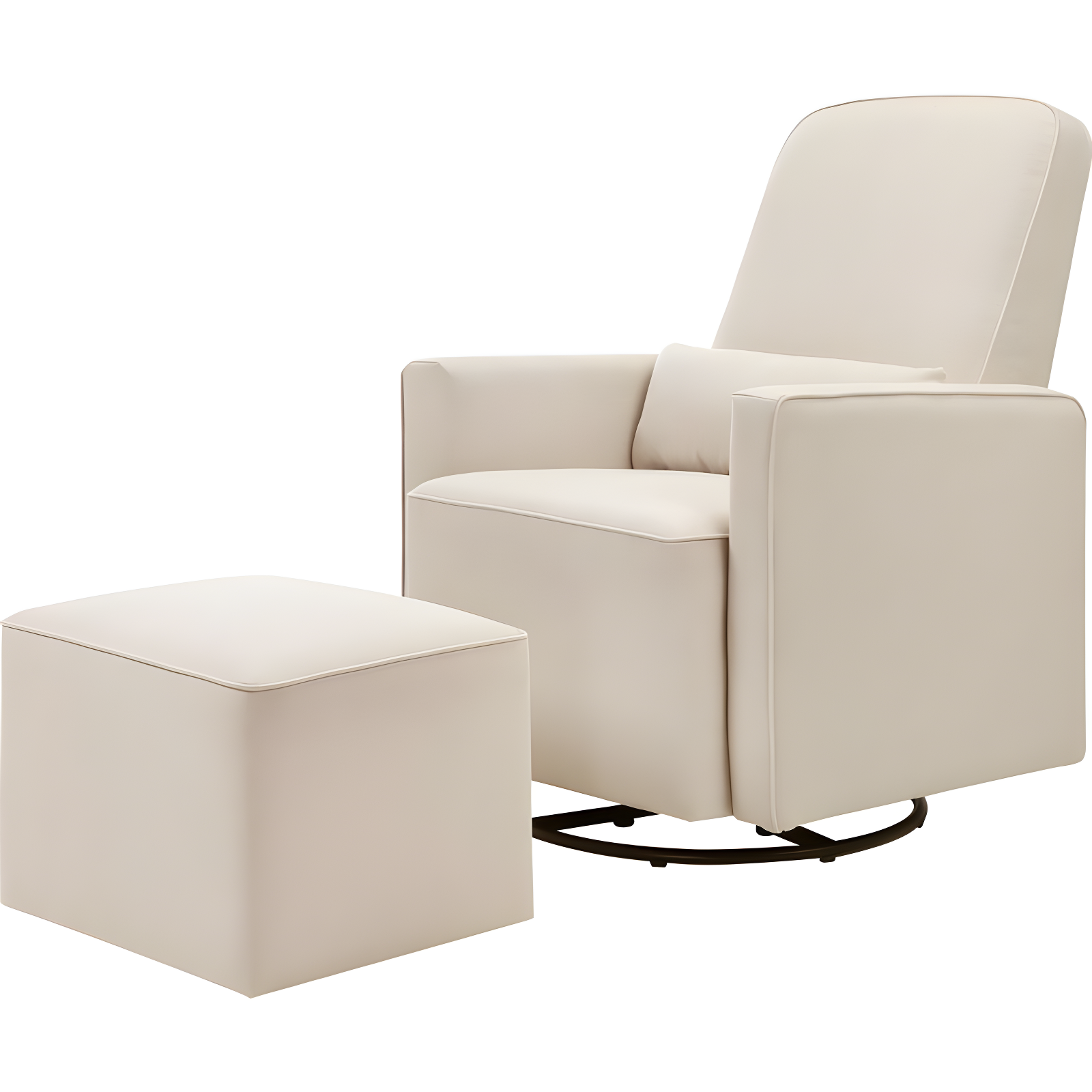 daVinci Olive Swivel Glider with Ottoman & Reviews | Wayfair