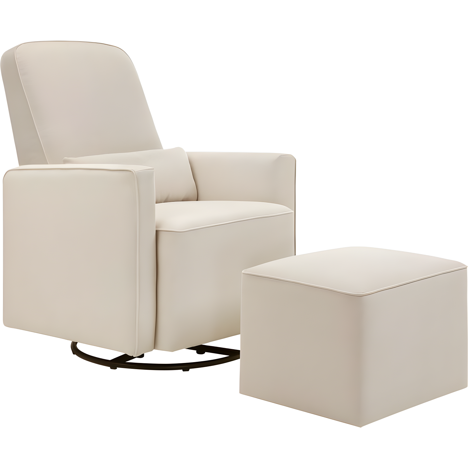 daVinci Olive Swivel Glider with Ottoman & Reviews | Wayfair