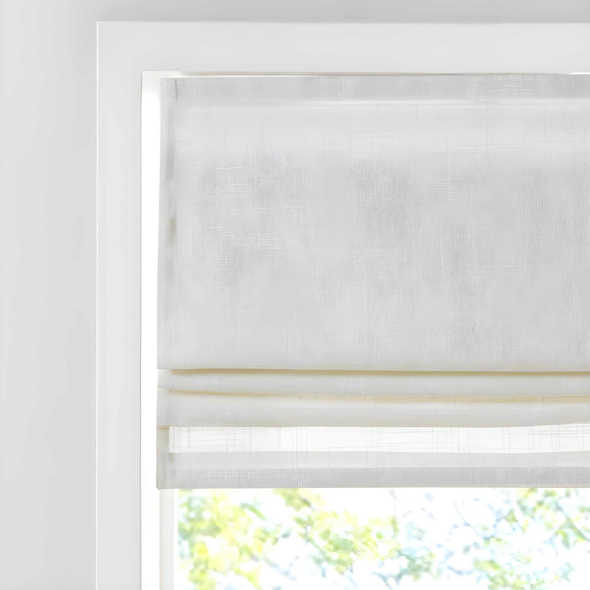 Kyler Linen Blend Light Filtering Single Roman Shade