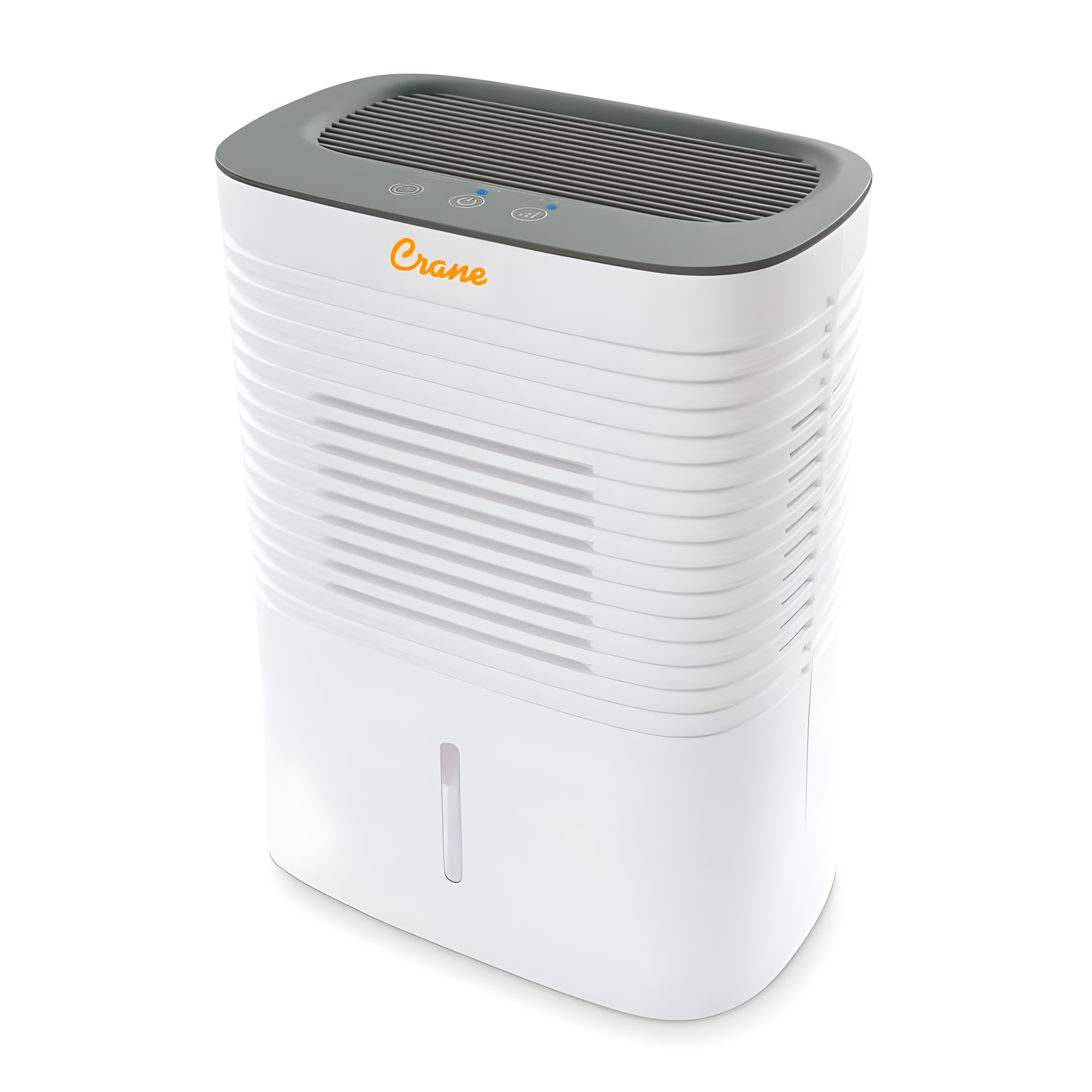 Crane 4 Pint Compact Portable Dehumidifier with 2 Settings for Small to Medium Rooms up to 300 sq. ft.