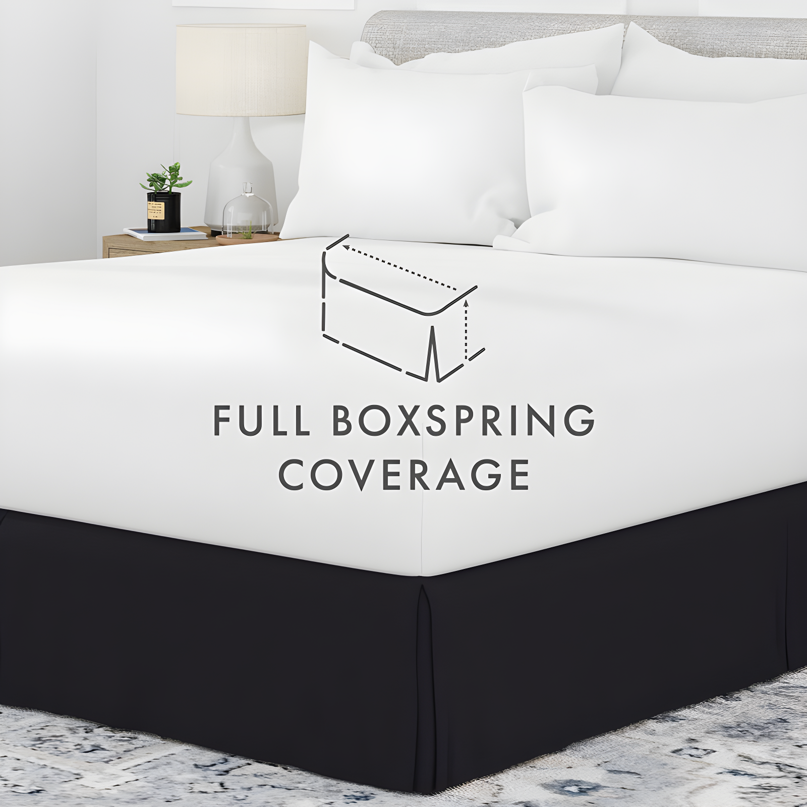 IEnjoy Home Simply Soft™ Bed Skirt