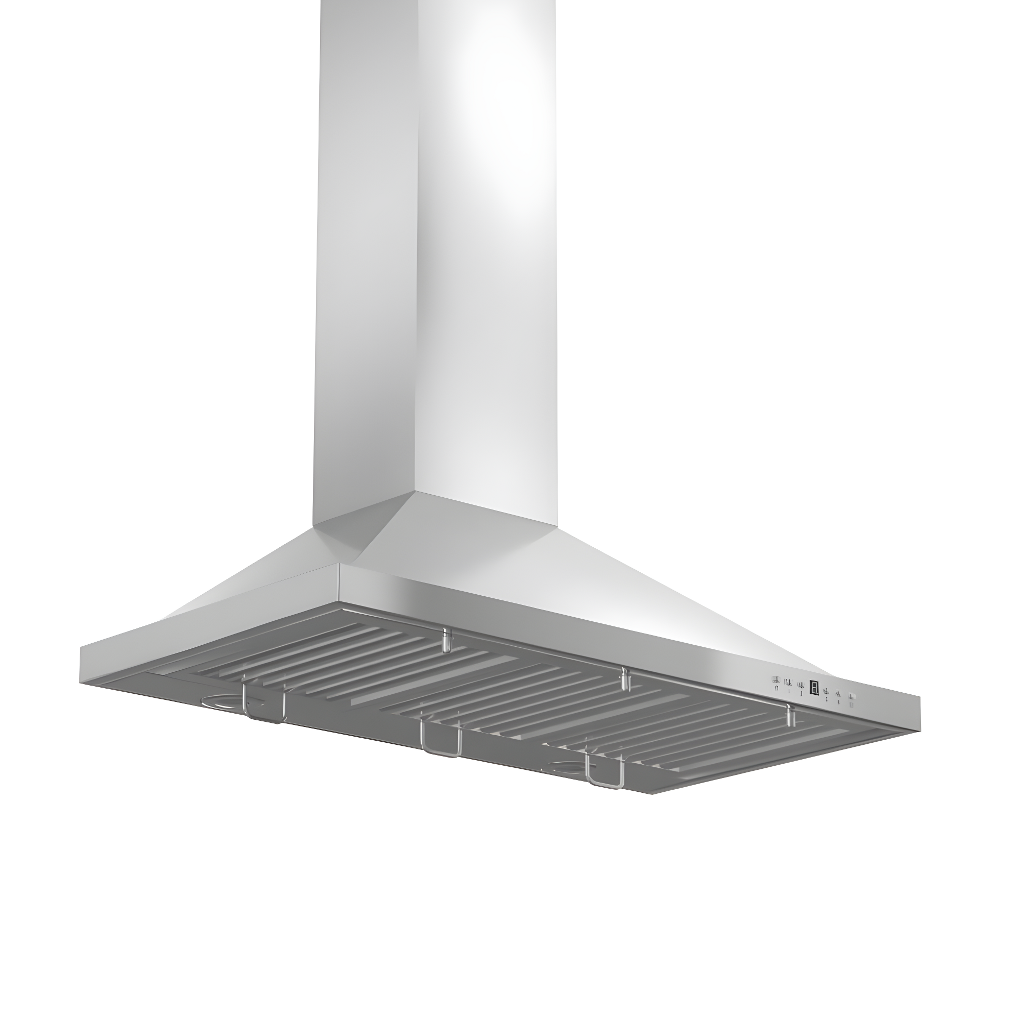 36" 400 CFM Convertible Wall Mount Range Hood in Brushed Stainless Steel