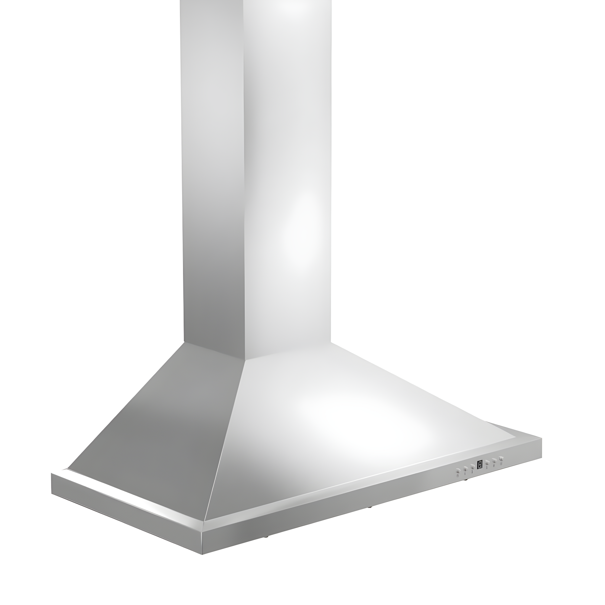 36" 400 CFM Convertible Wall Mount Range Hood in Brushed Stainless Steel