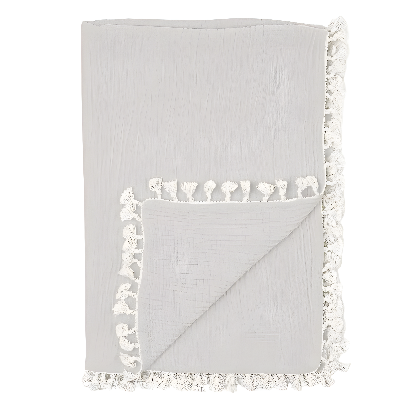 6-Layer 100% Cotton Muslin Baby Blanket, 30"x40", For Baby Nursery or Stroller by Crane Baby